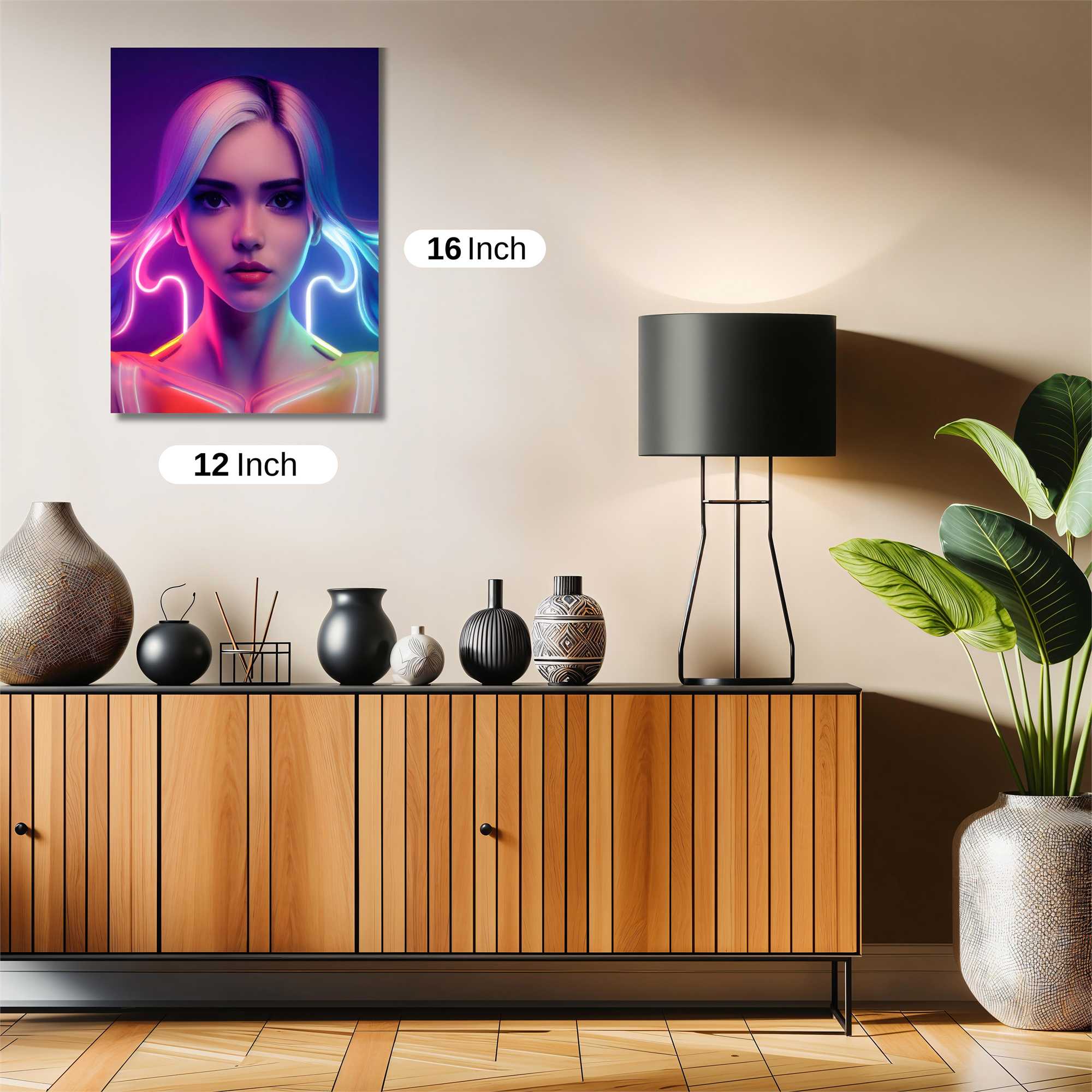 Neon Enigma Safe Wall Magnetic / M