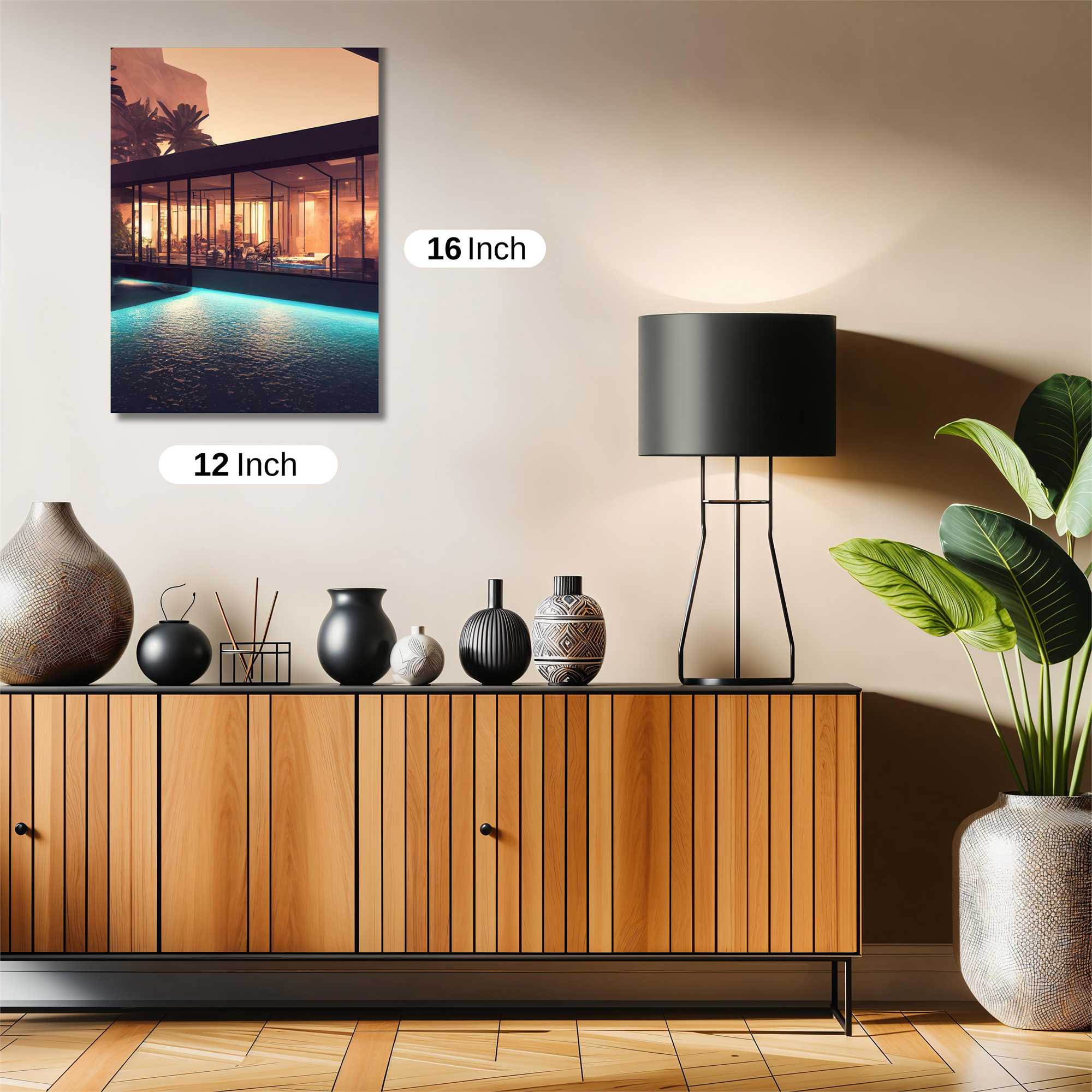 Desert Oasis Safe Wall Magnetic / M