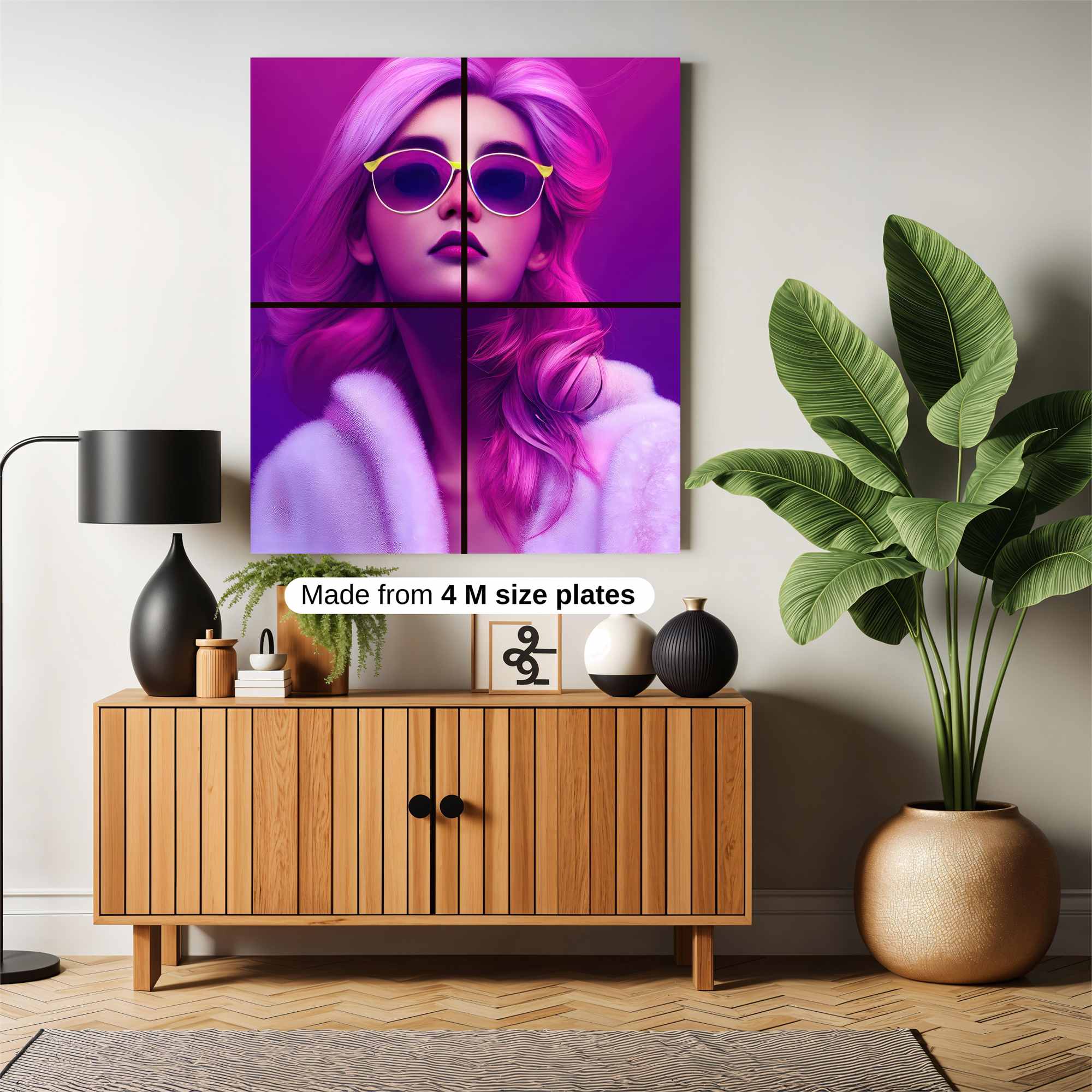Neon Enigma Safe Wall Magnetic / M