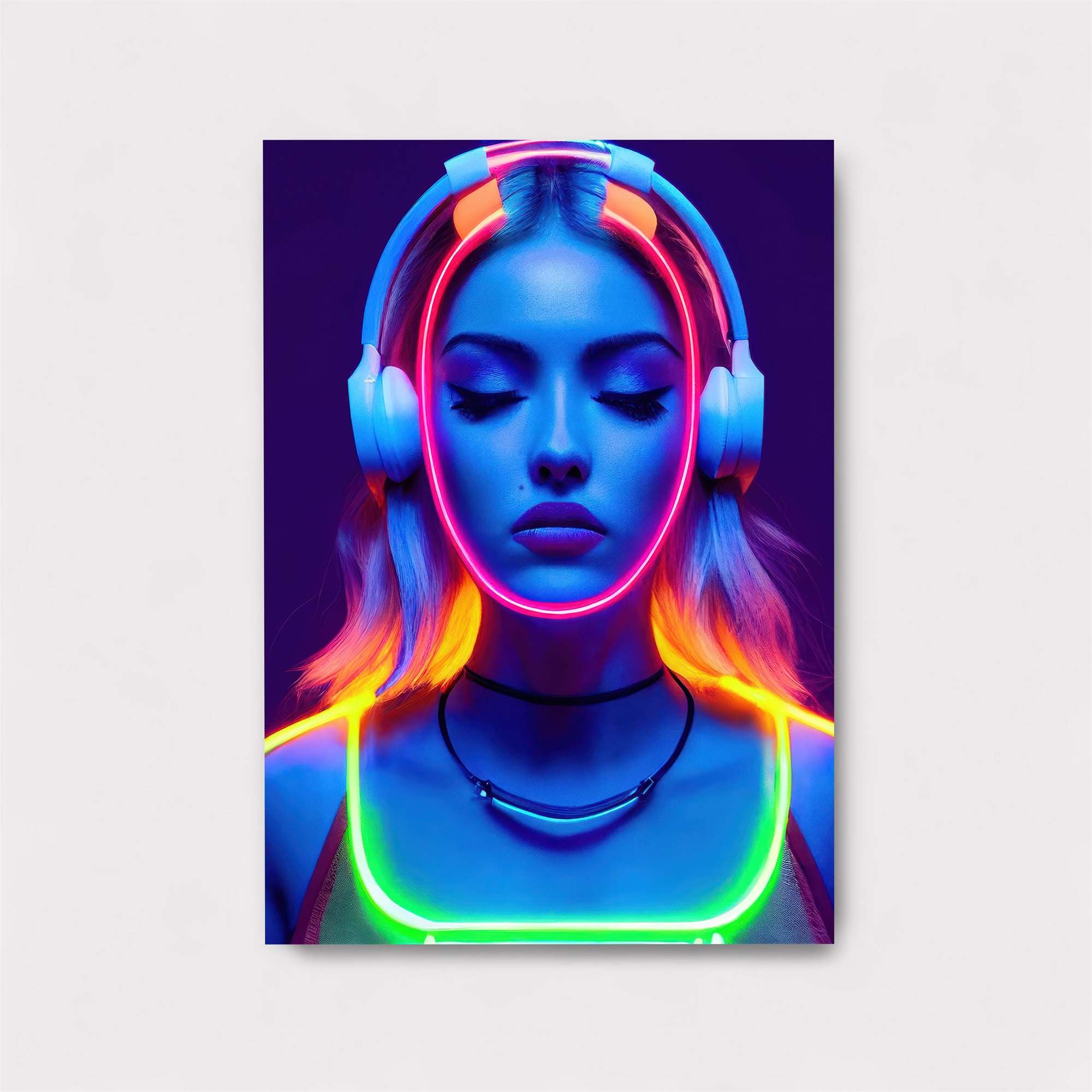 Neon Serenity Safe Wall Magnetic / M