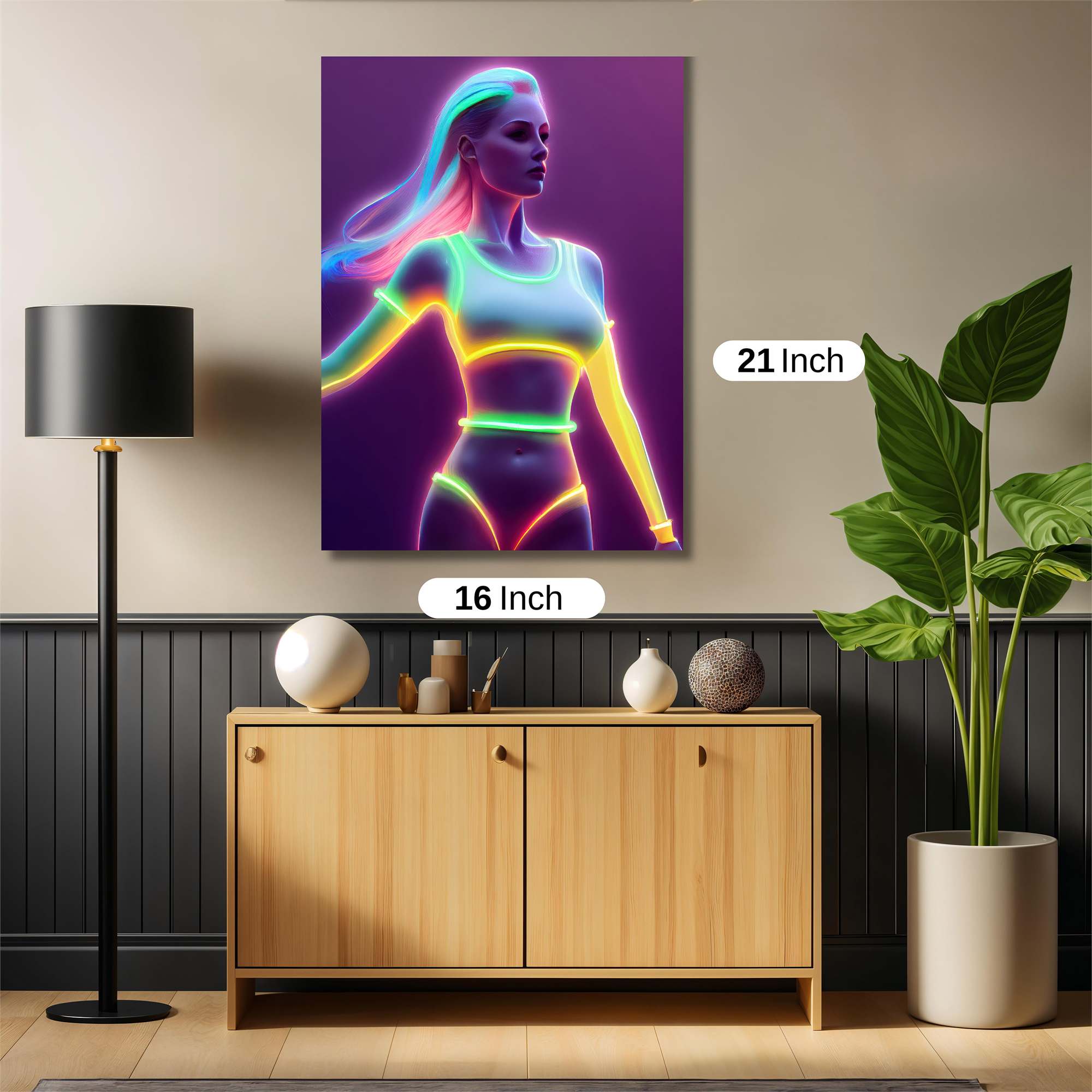 Neon Dream Safe Wall Magnetic / M