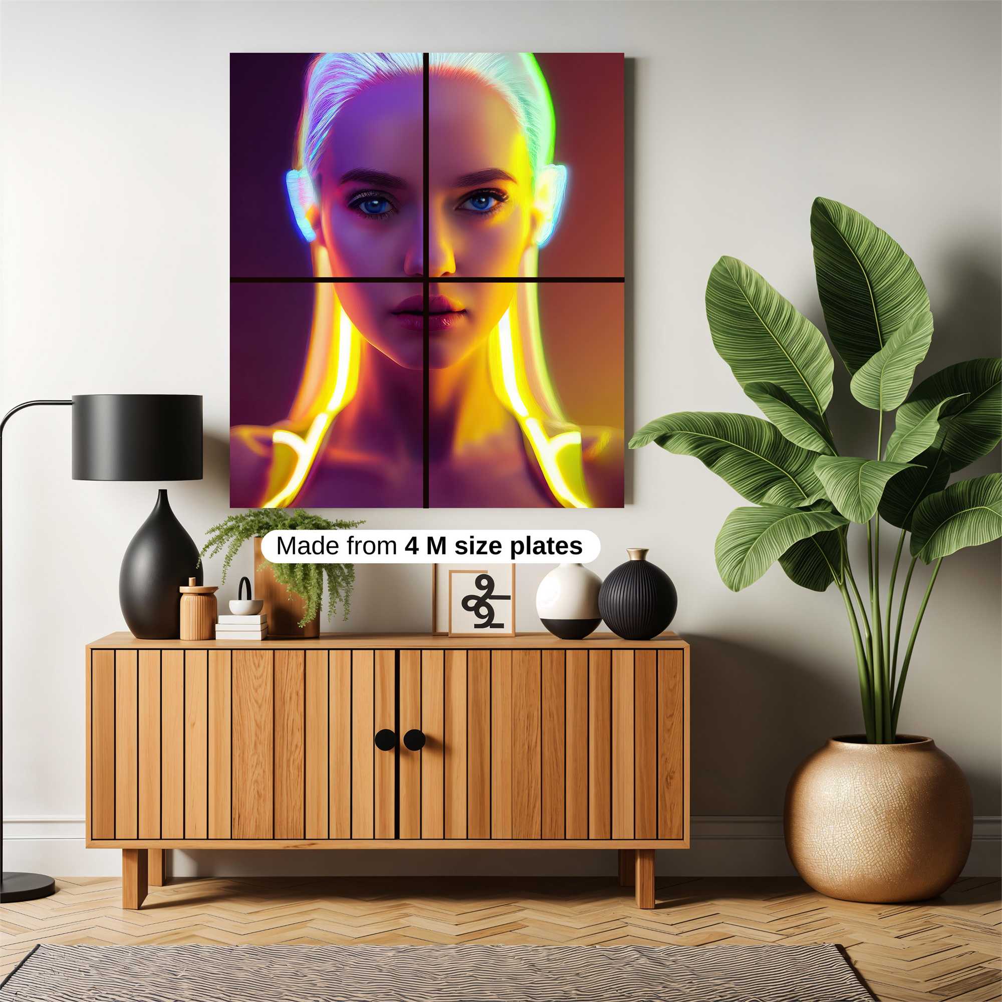 Neon Enigma Safe Wall Magnetic / M