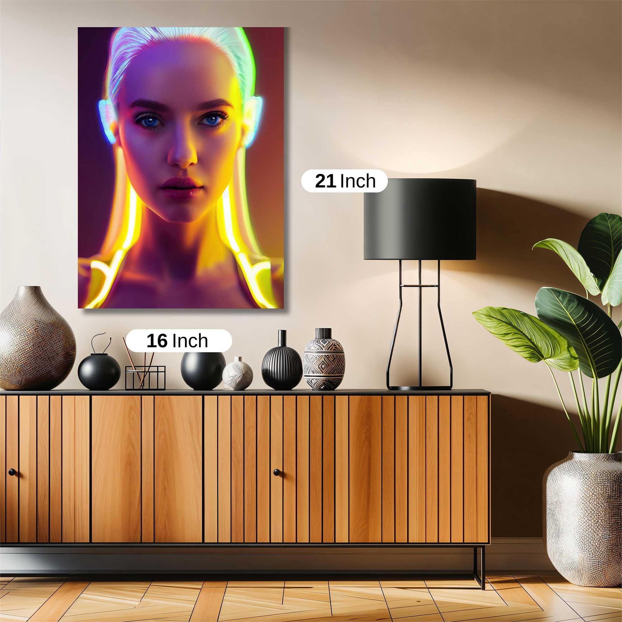 Neon Enigma Safe Wall Magnetic / M