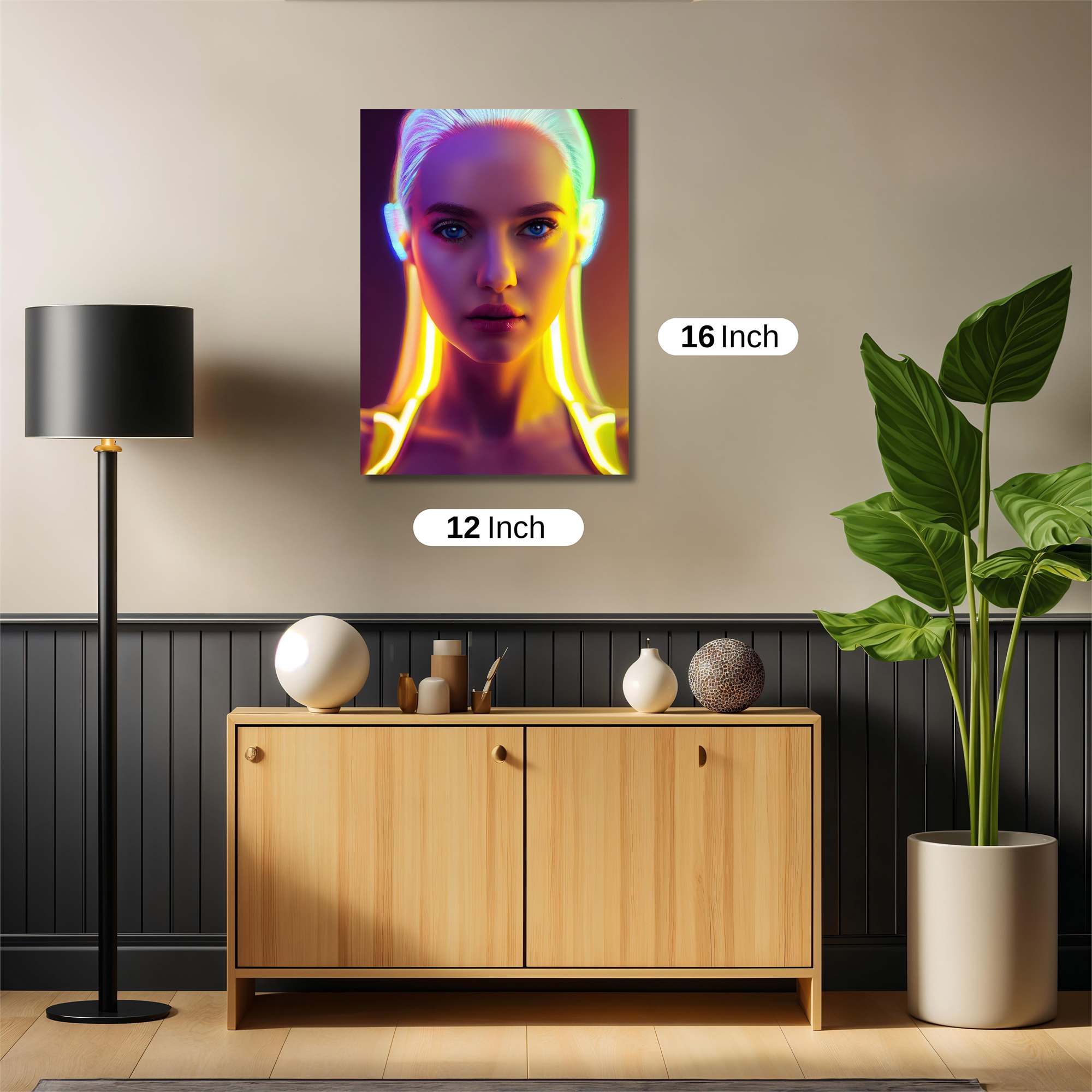 Neon Enigma Safe Wall Magnetic / M