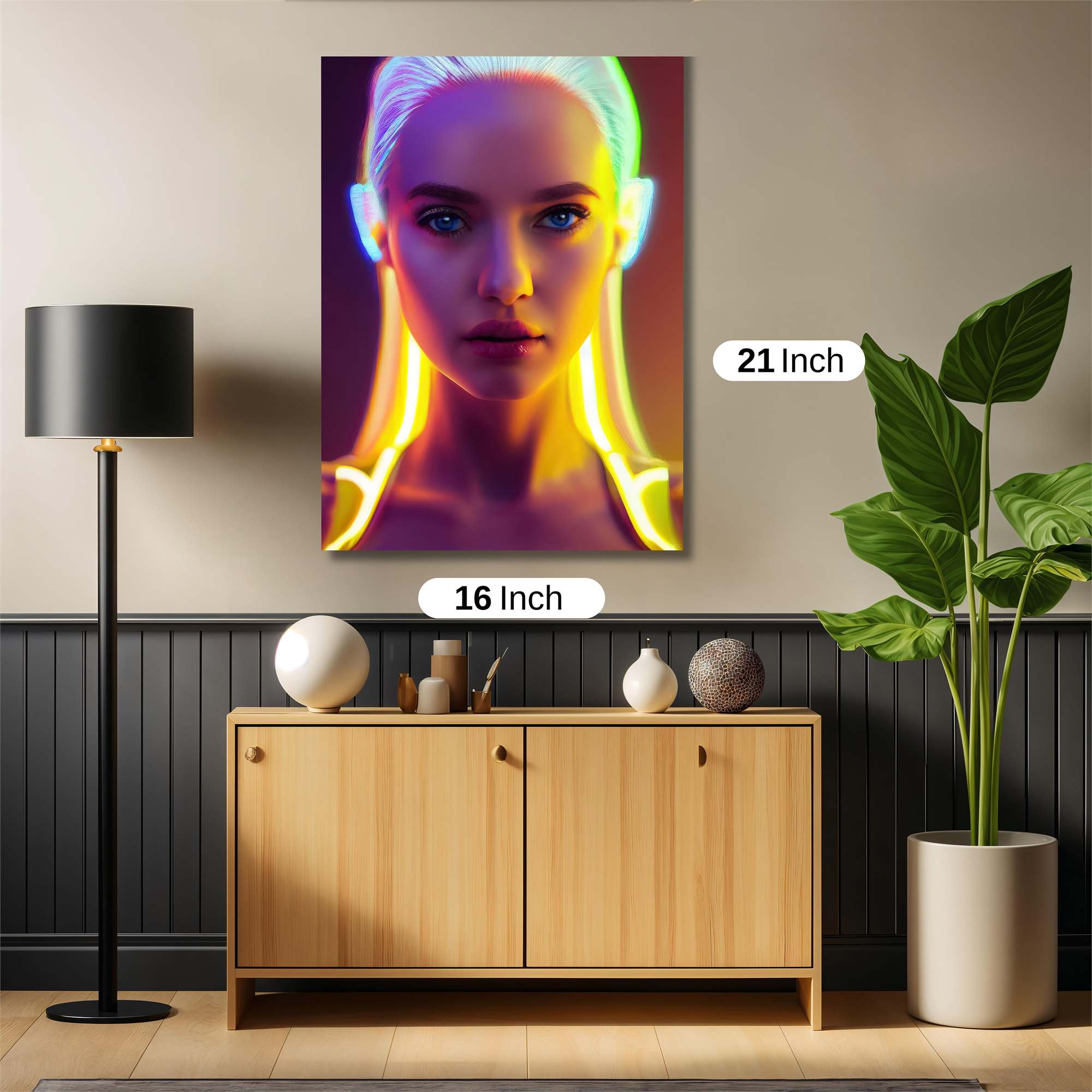 Neon Enigma Safe Wall Magnetic / M