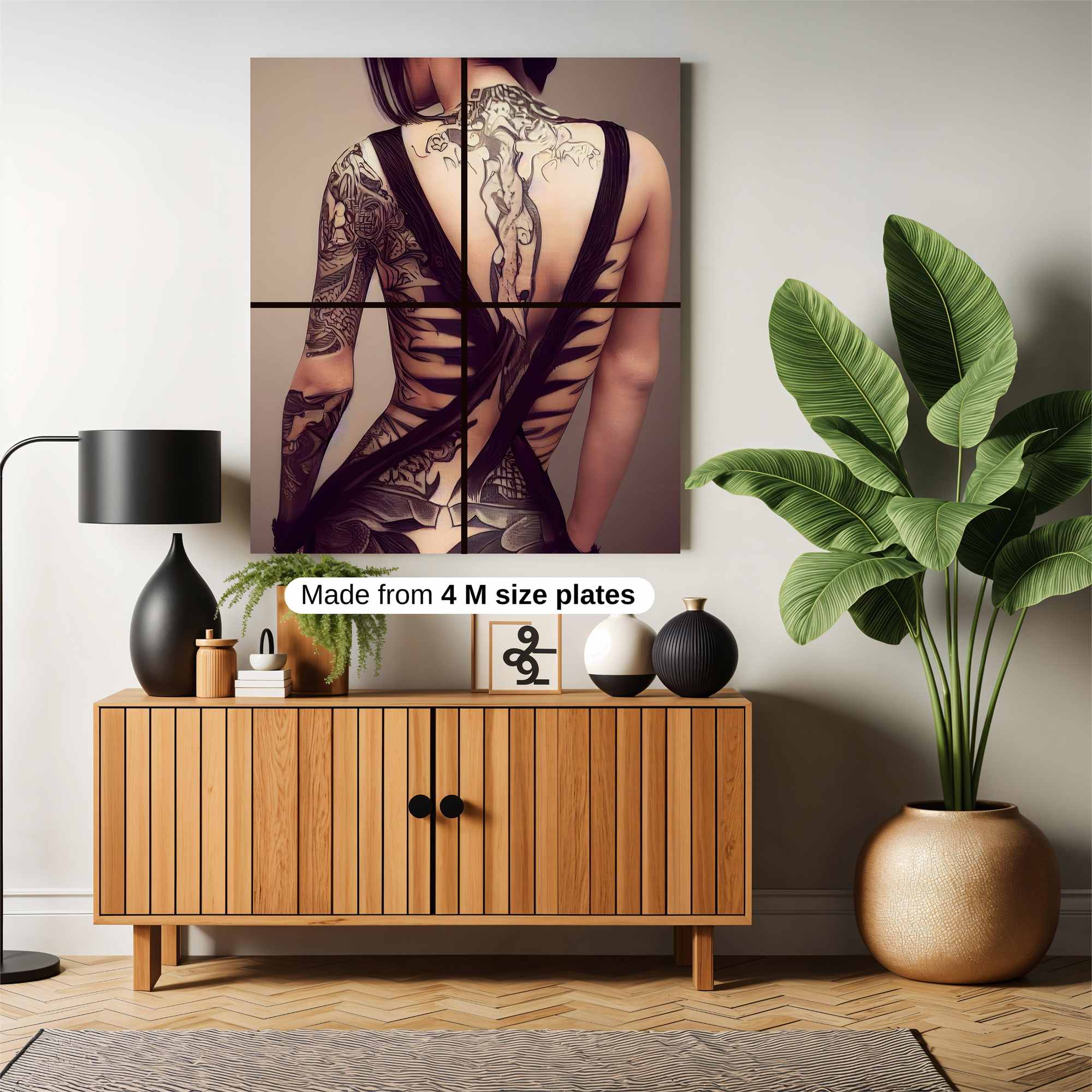 Ink Enigma Safe Wall Magnetic / M