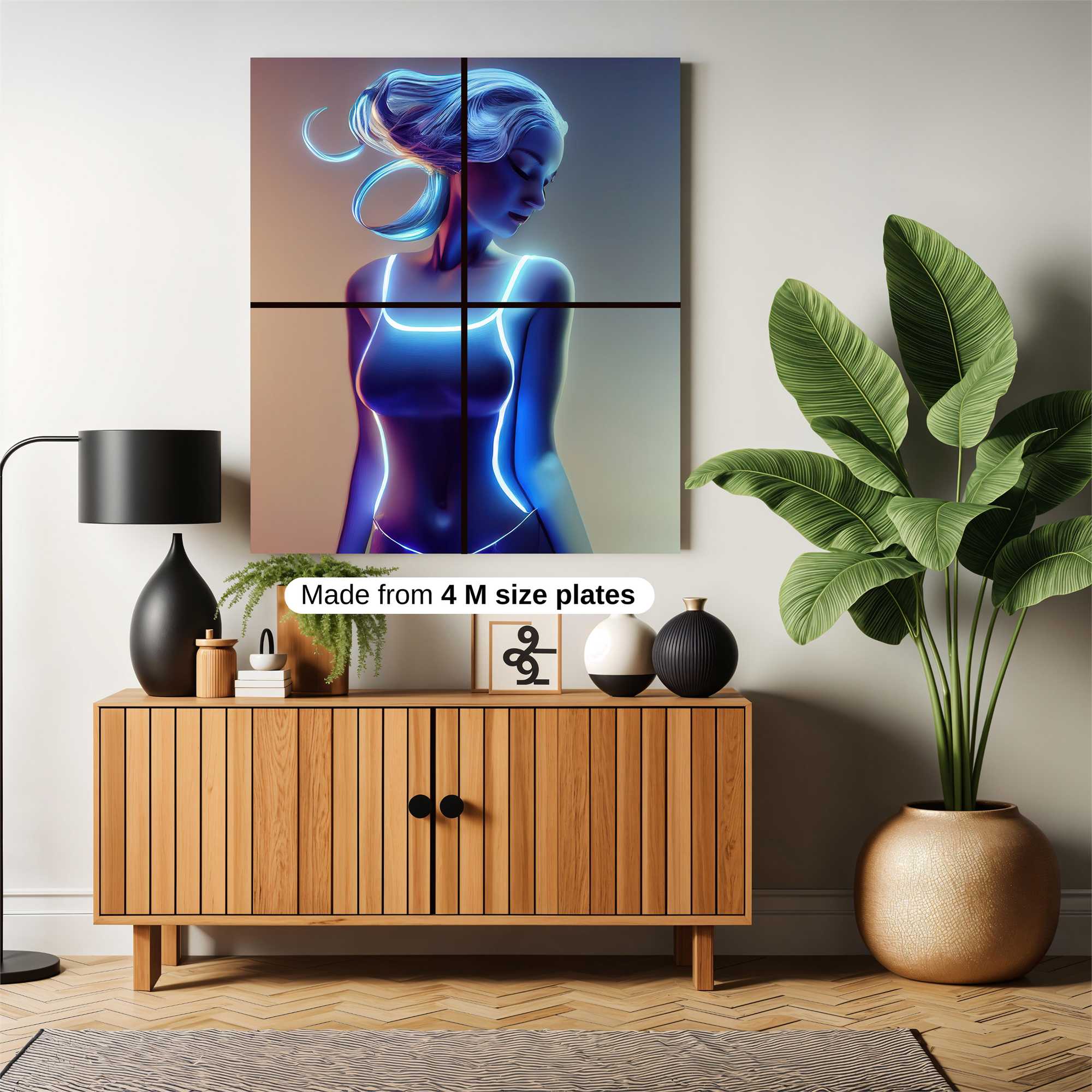 Luminous Serenity Safe Wall Magnetic / M