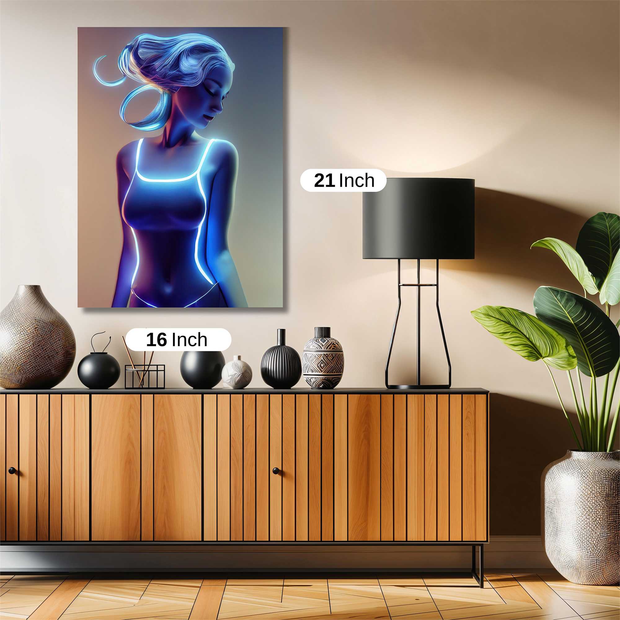 Luminous Serenity Safe Wall Magnetic / M