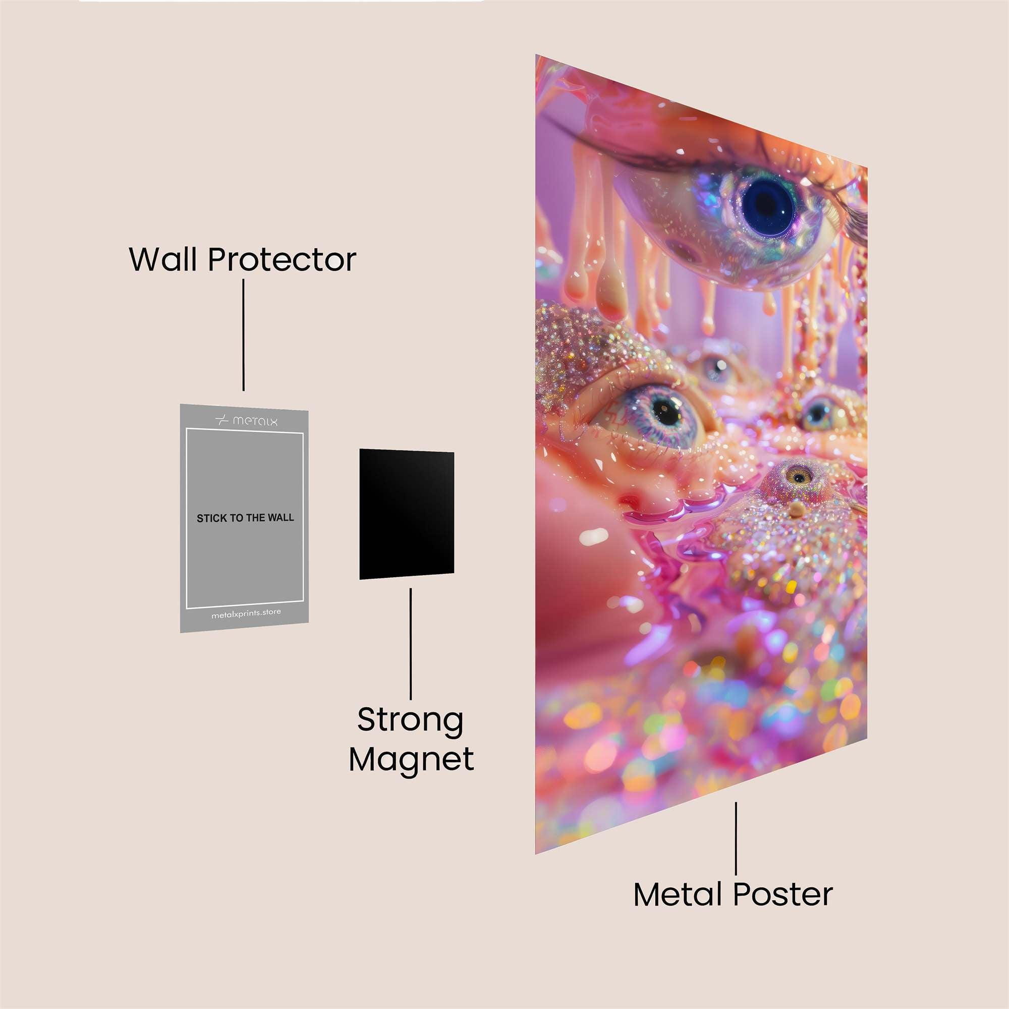 Eye Dreamscape Safe Wall Magnetic / M