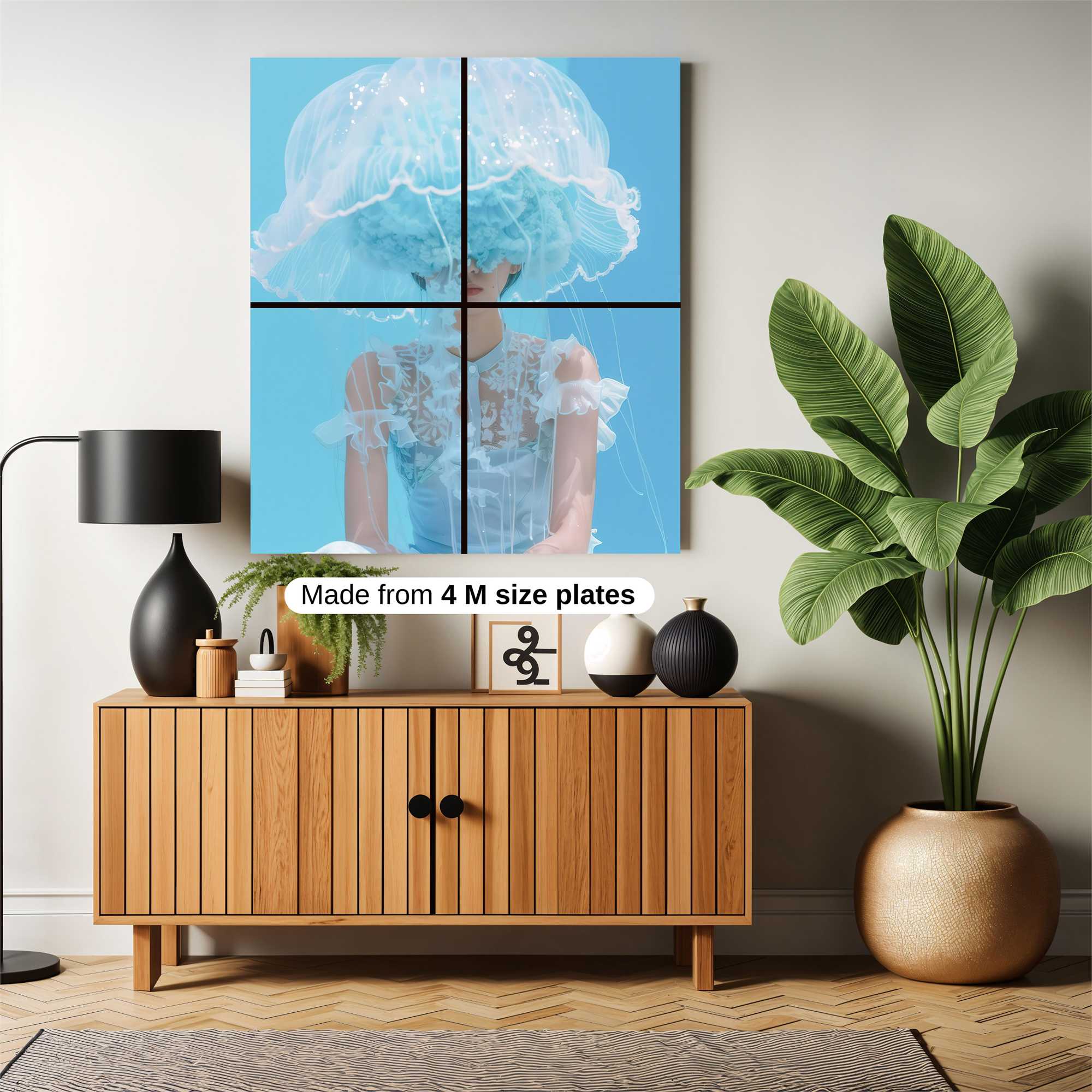Jellyfish Dream Safe Wall Magnetic / M