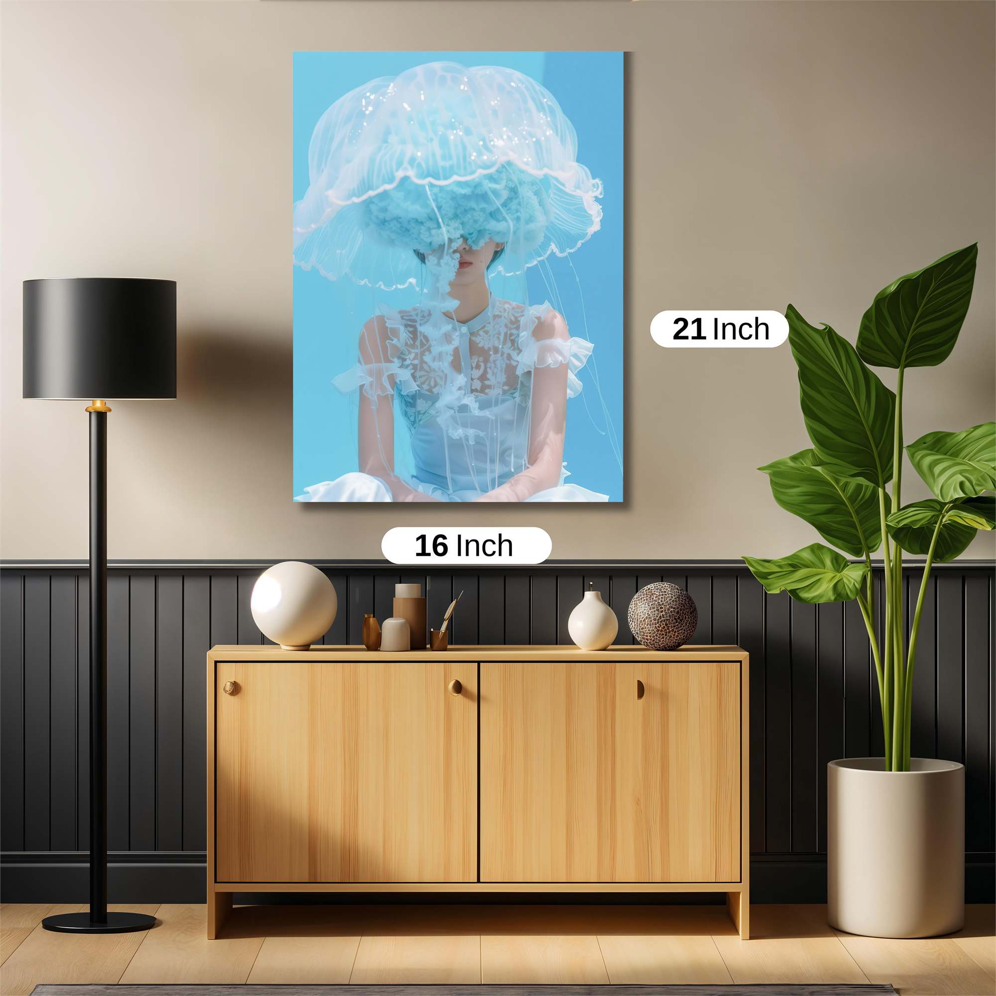 Jellyfish Dream Safe Wall Magnetic / M