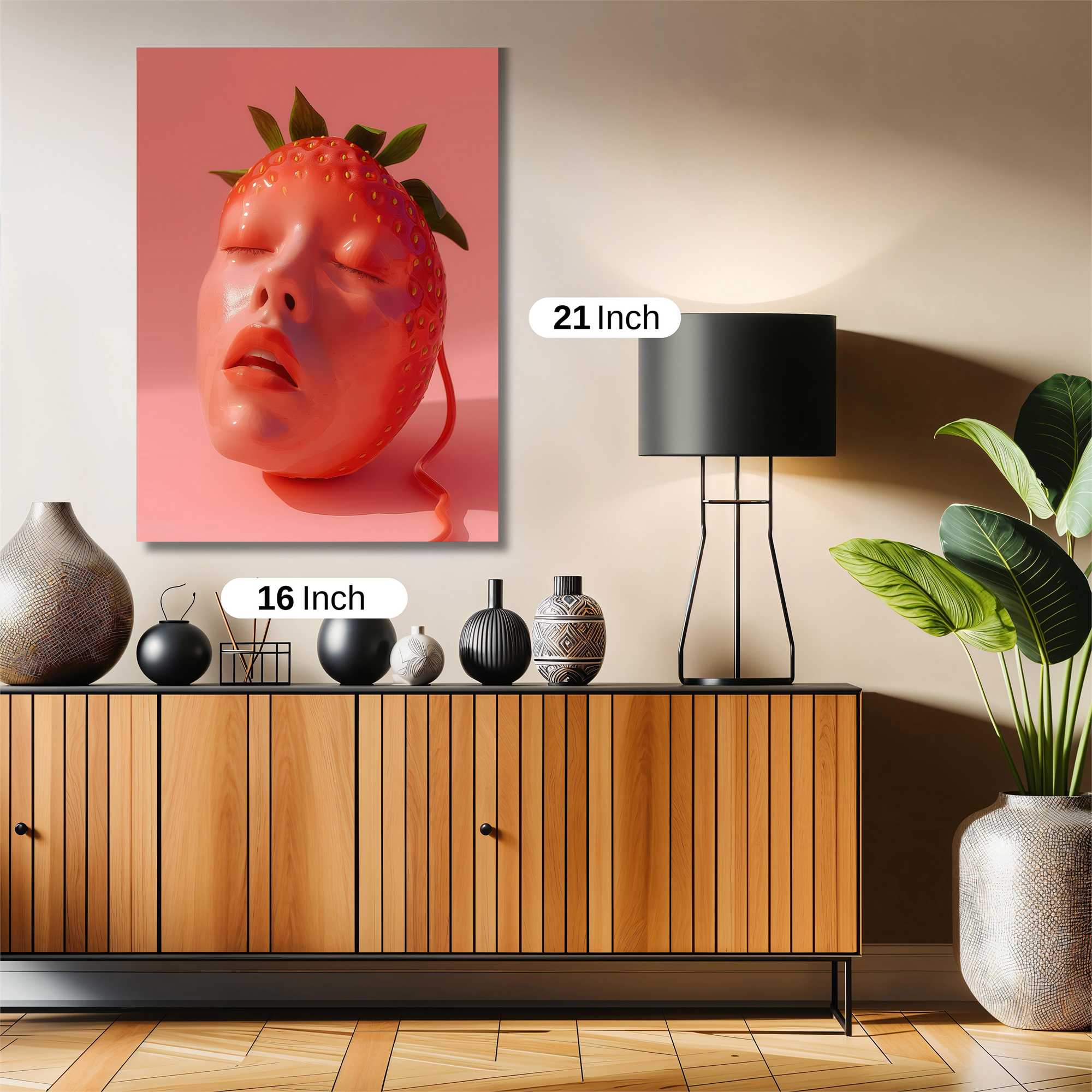 Strawberry Dream Safe Wall Magnetic / M