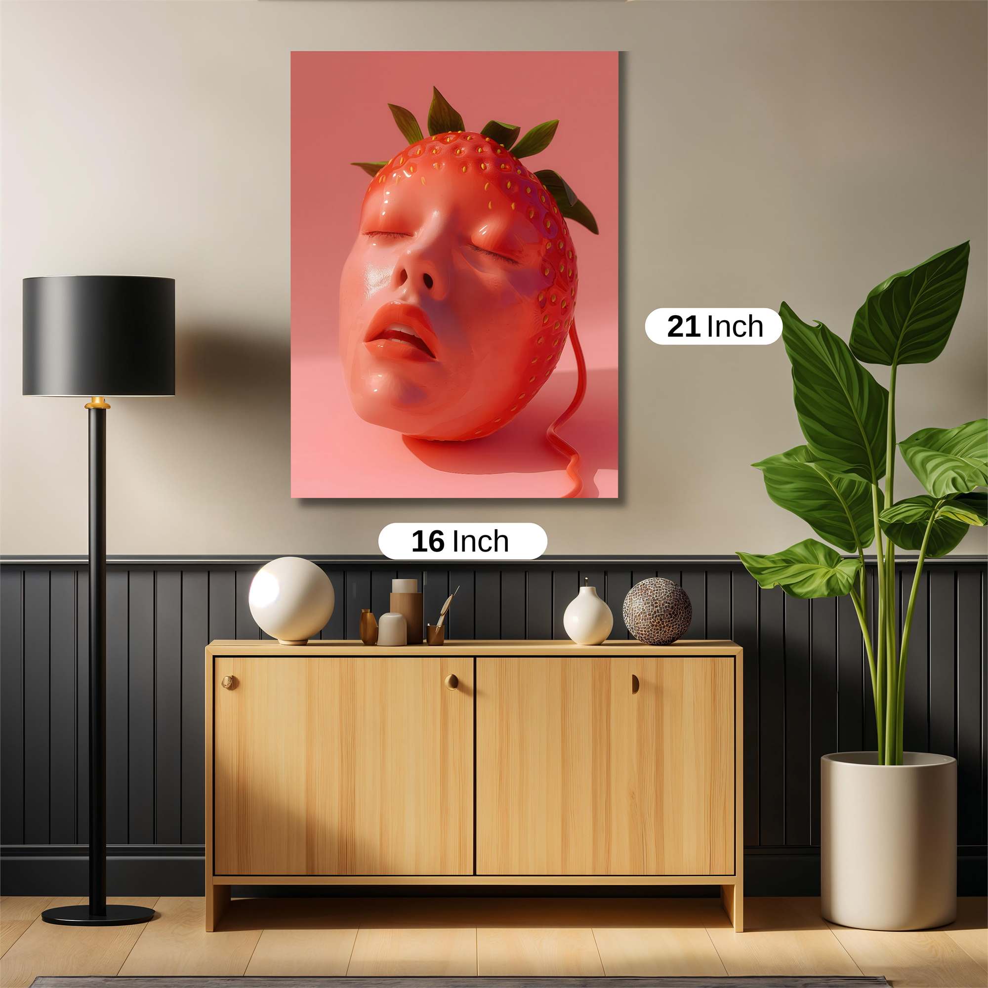 Strawberry Dream Safe Wall Magnetic / M