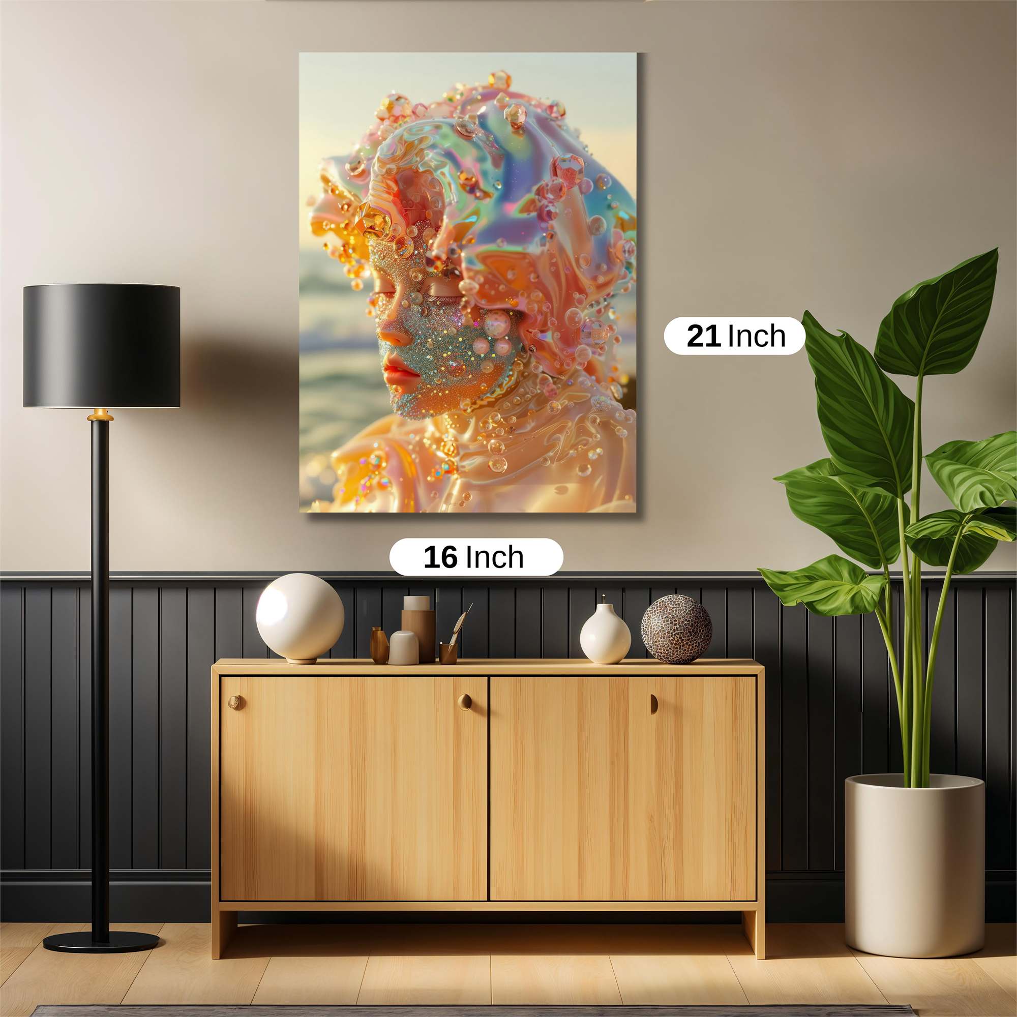 Bubble Bliss Safe Wall Magnetic / M