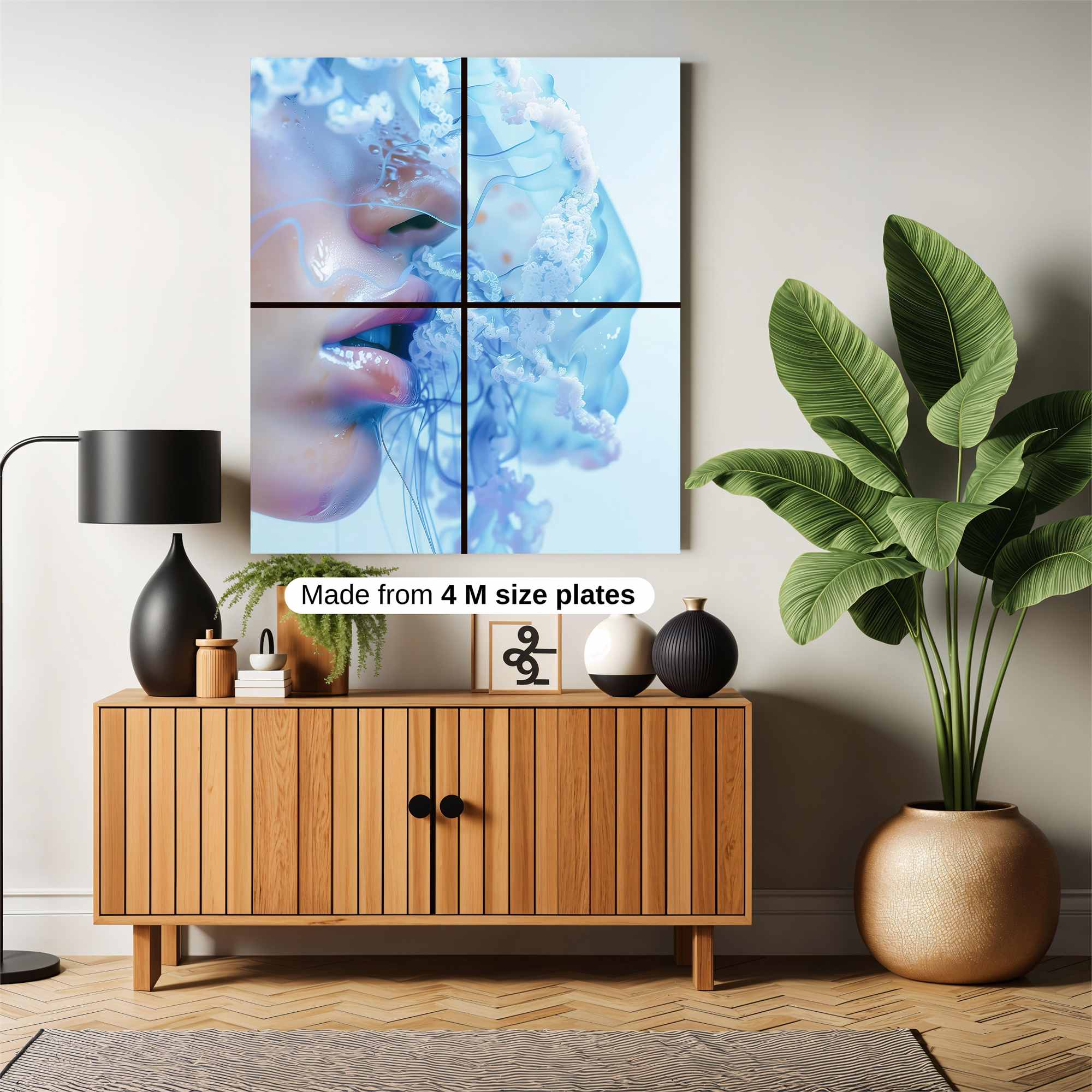 Jellyfish Whisper Safe Wall Magnetic / M