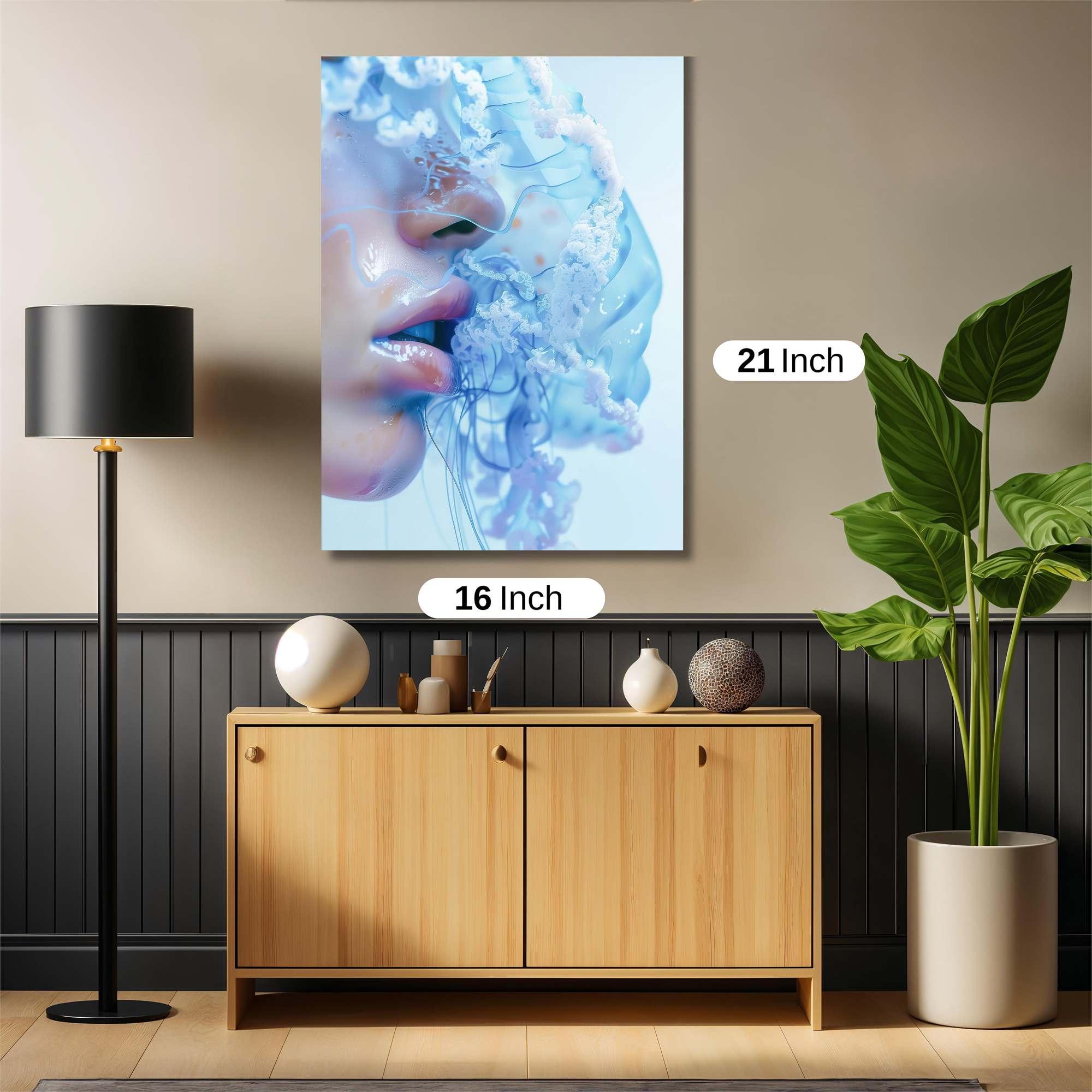 Jellyfish Whisper Safe Wall Magnetic / M