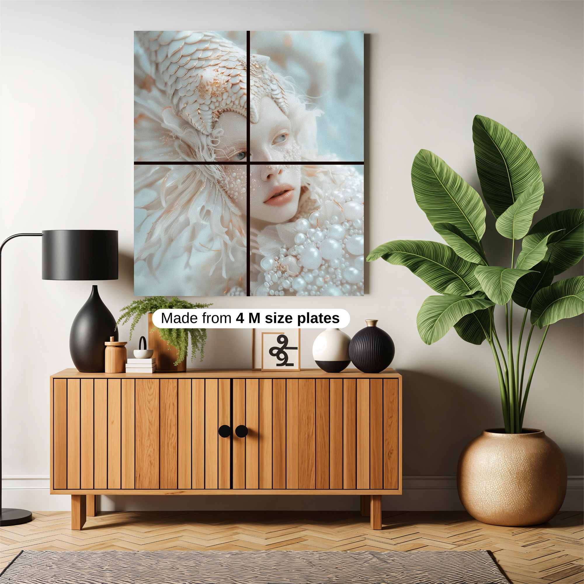 Mermaid Enchantment Safe Wall Magnetic / M