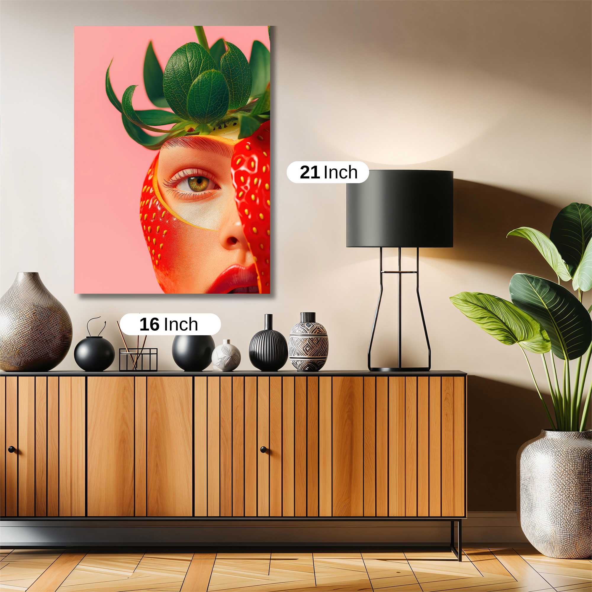Strawberry Enigma Safe Wall Magnetic / M