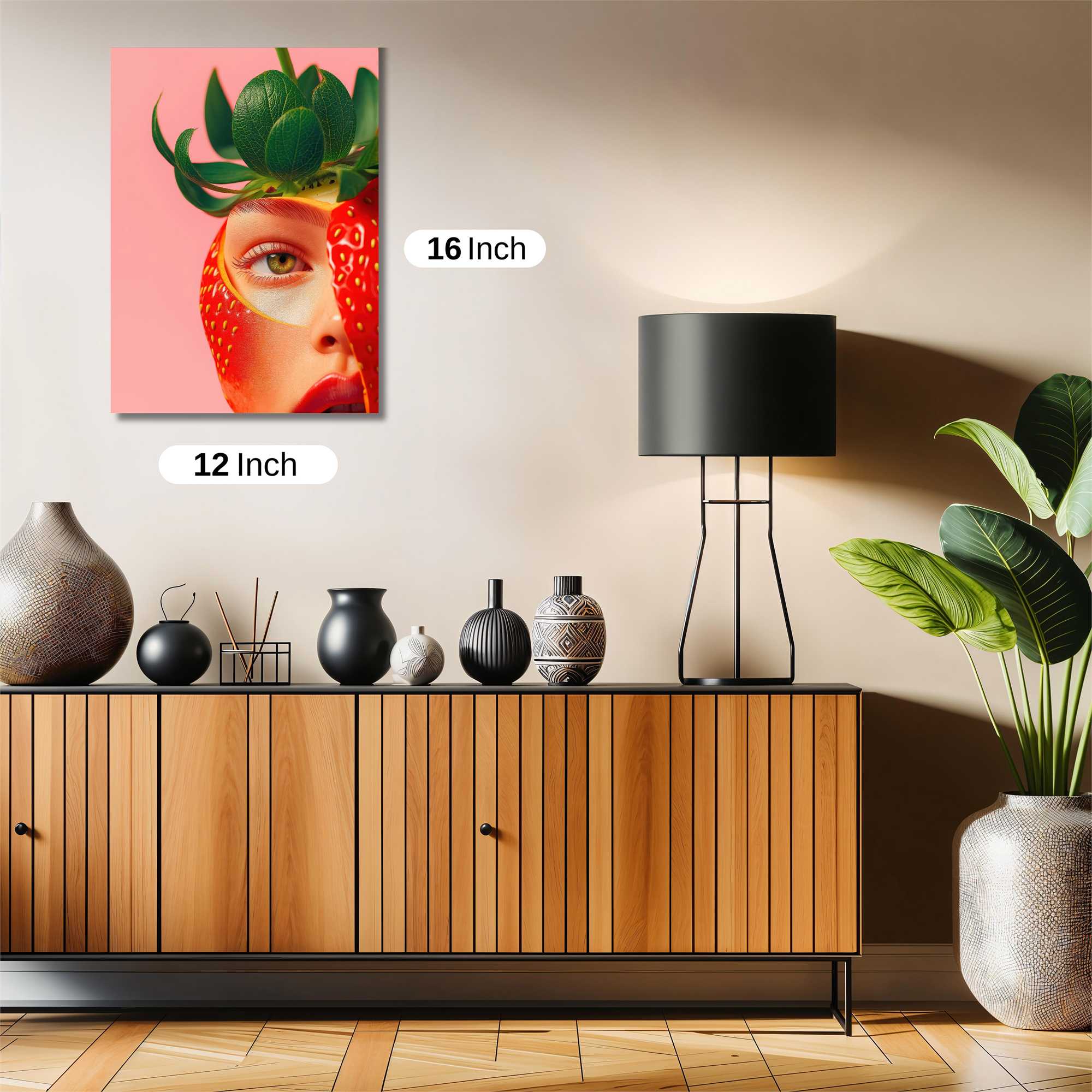 Strawberry Enigma Safe Wall Magnetic / M
