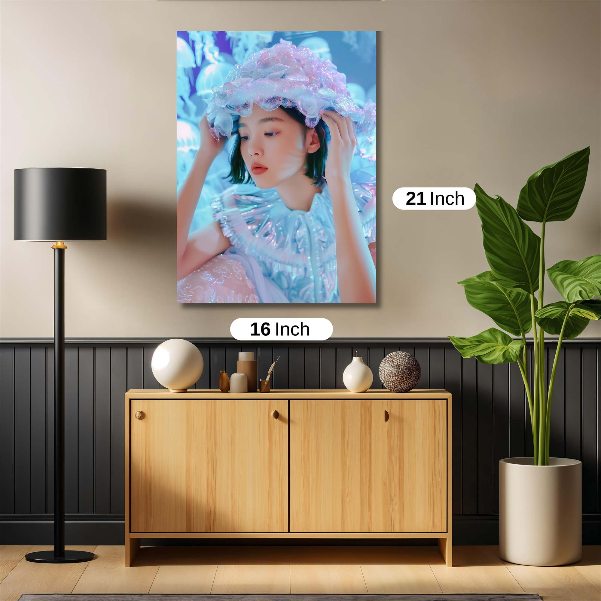 Jellyfish Dream Safe Wall Magnetic / M