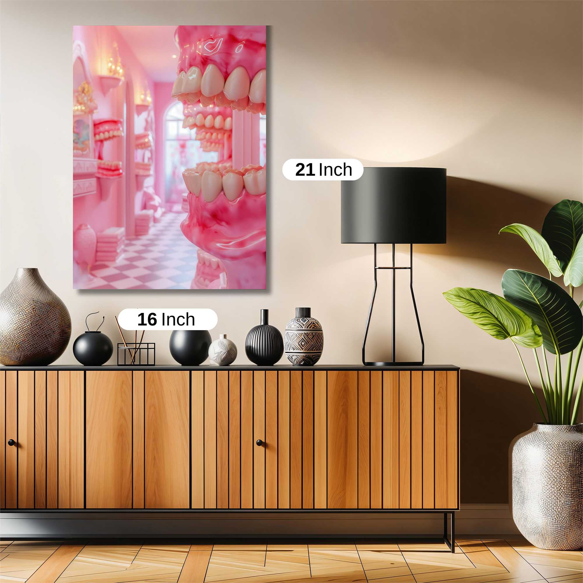 Teeth Whimsy Safe Wall Magnetic / M