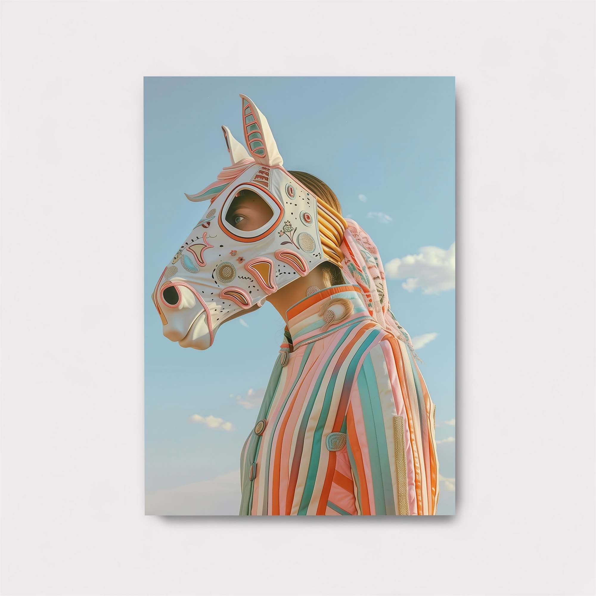 Horse Whimsy Safe Wall Magnetic / M