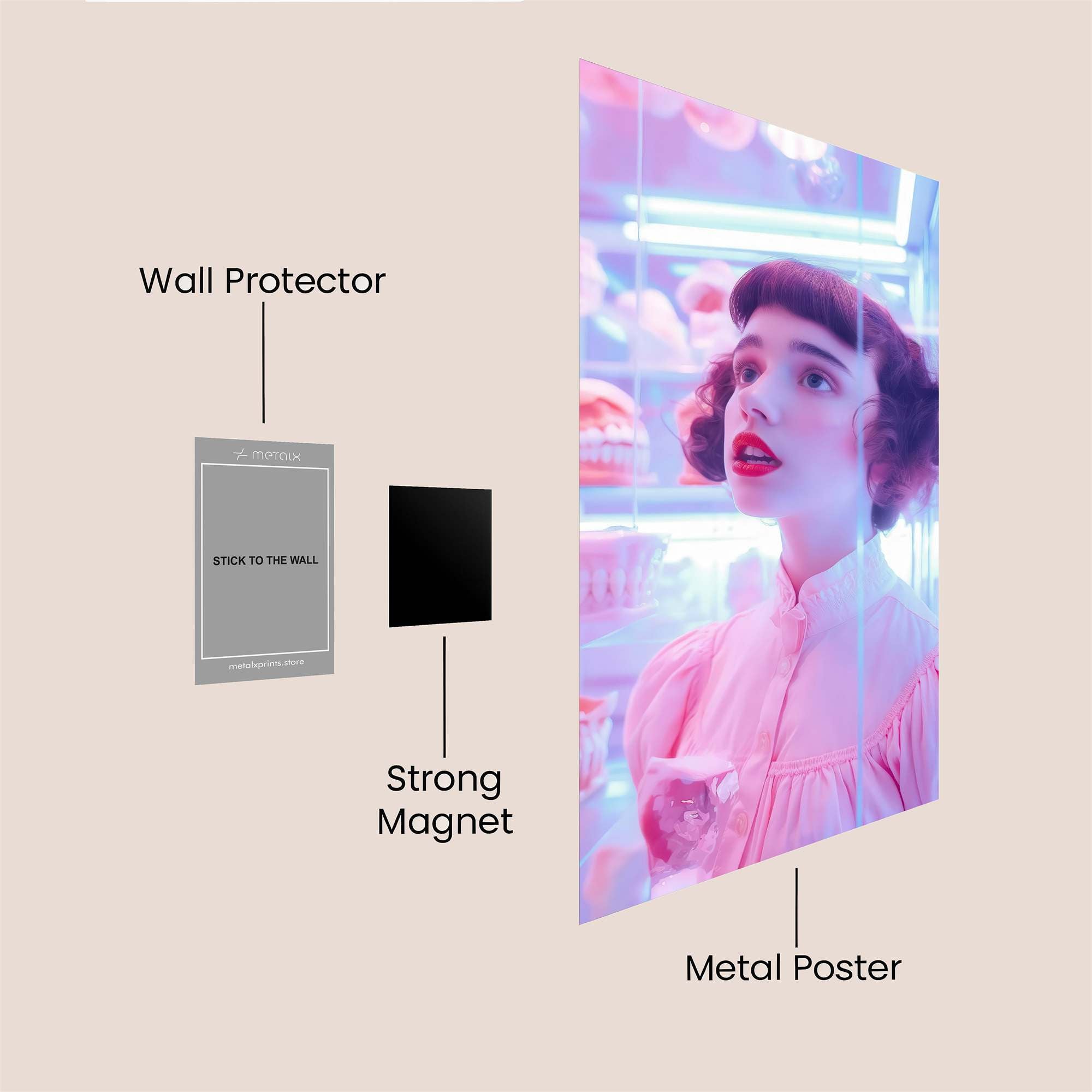 Dental Dream Safe Wall Magnetic / M