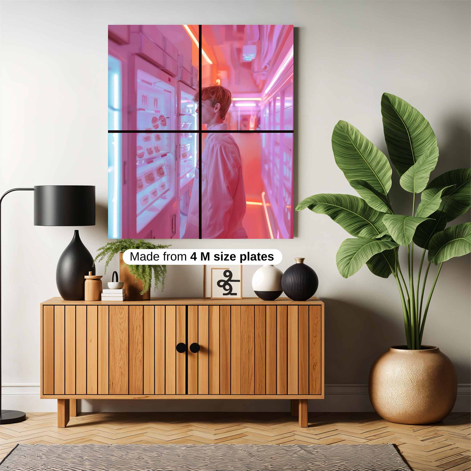Neon Dream Safe Wall Magnetic / M
