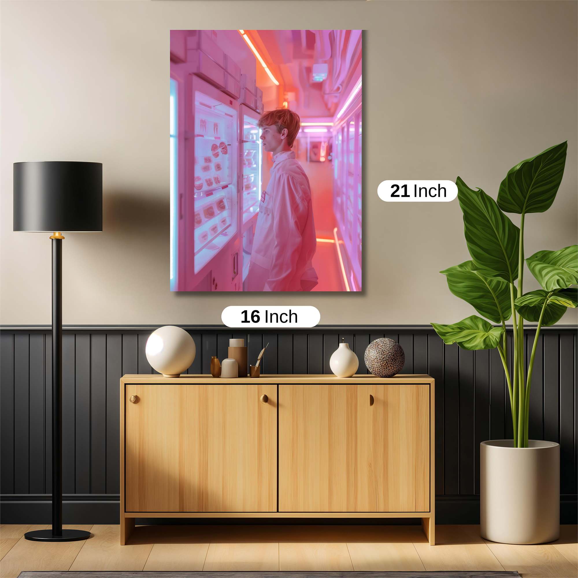 Neon Dream Safe Wall Magnetic / M