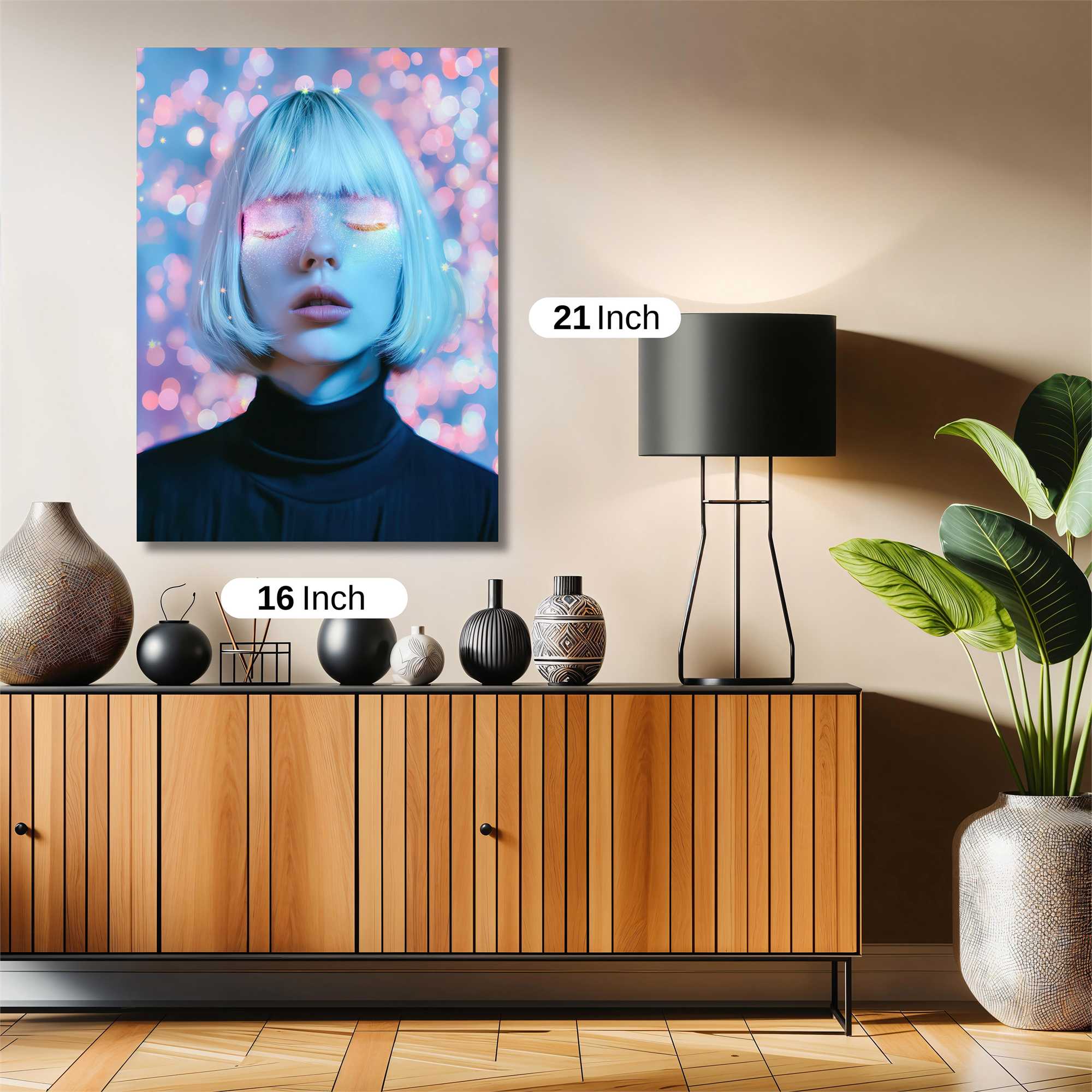 Neon Serenity Safe Wall Magnetic / M