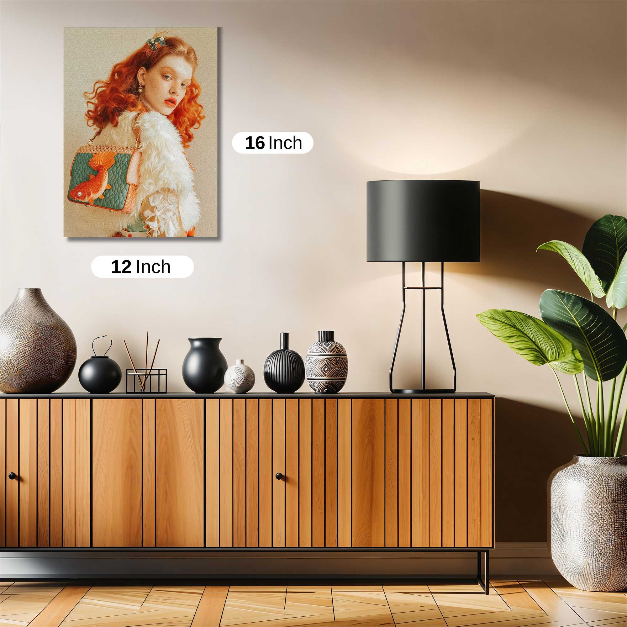 Ginger Whimsy Safe Wall Magnetic / M