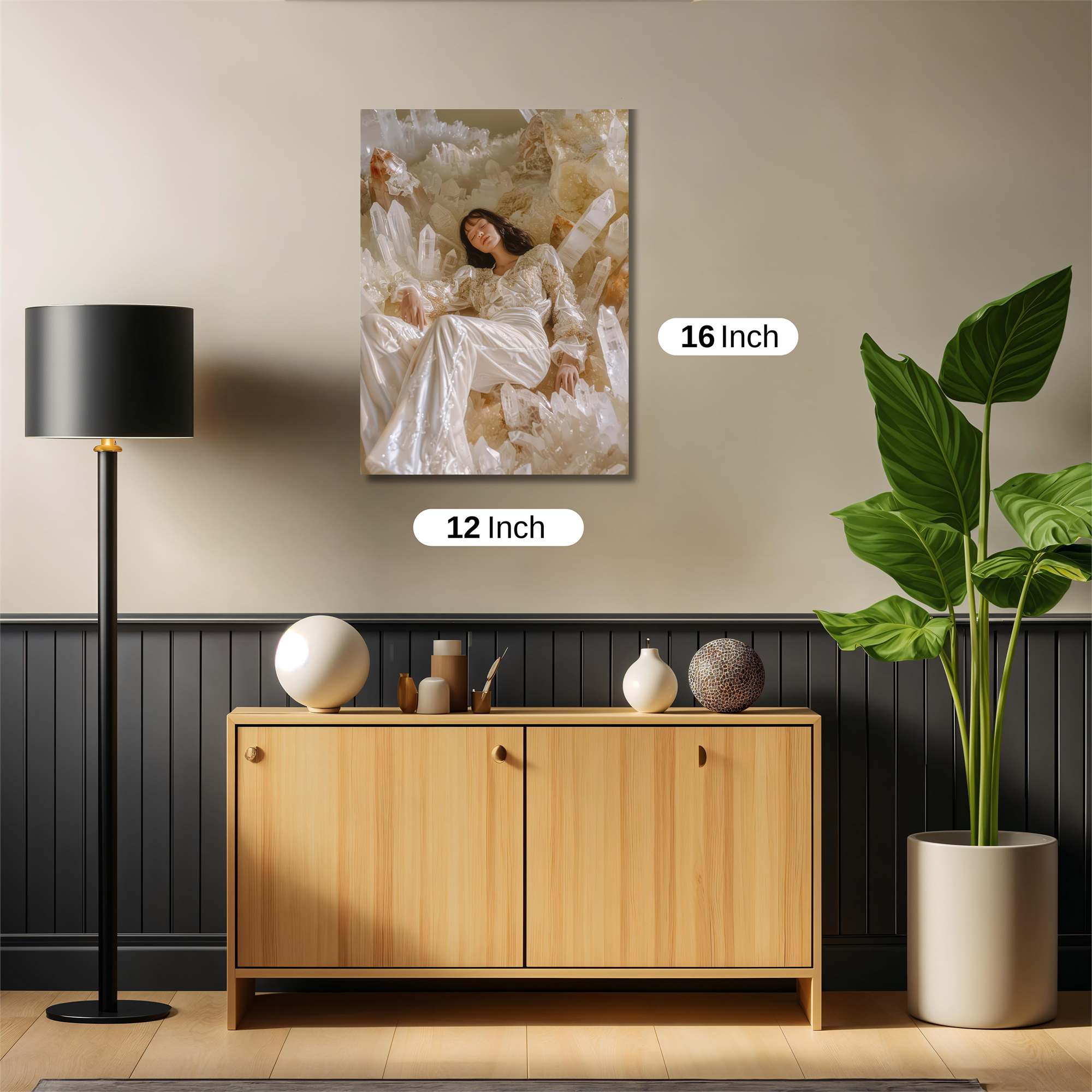 Crystal Serenity Safe Wall Magnetic / M