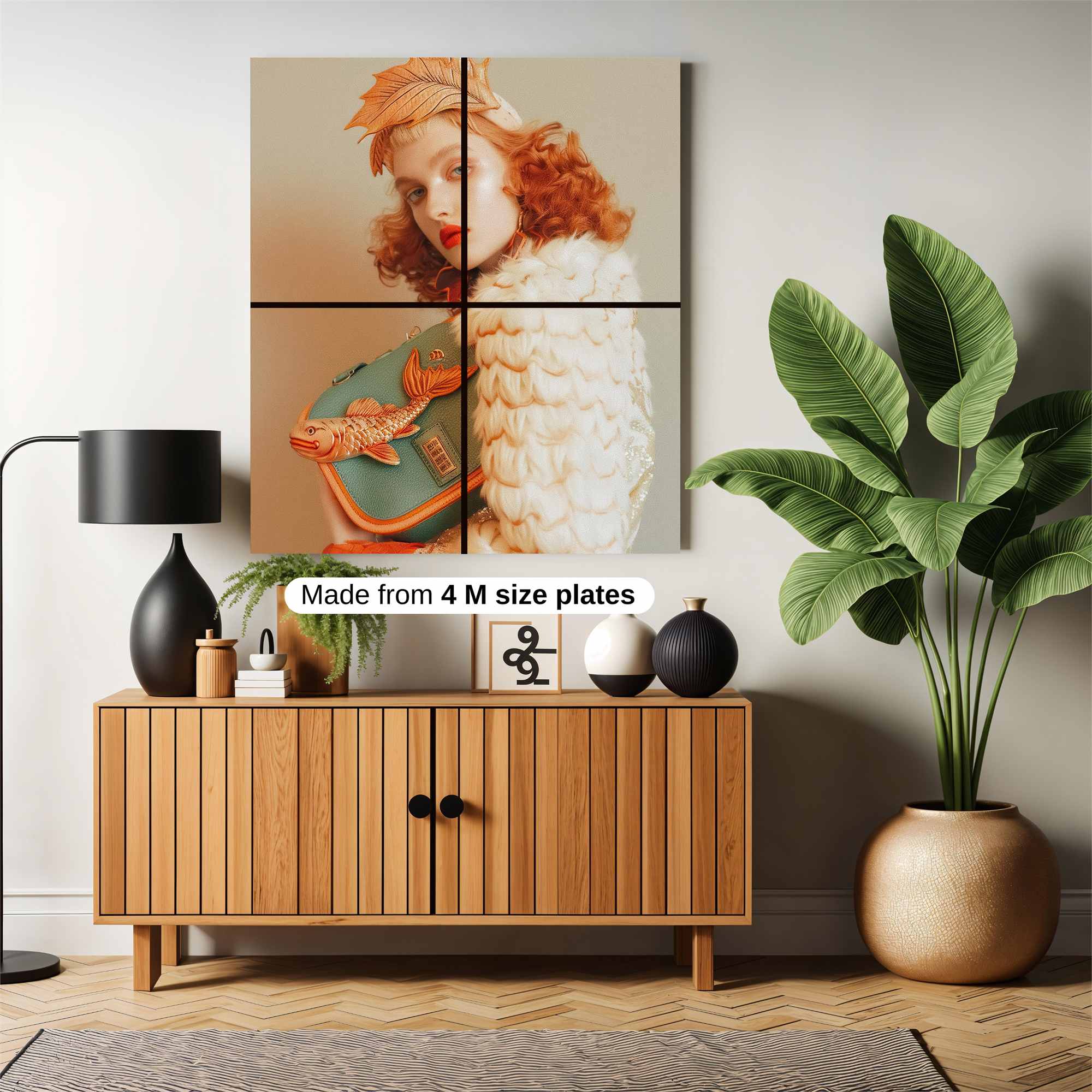 Autumn Whimsy Safe Wall Magnetic / M