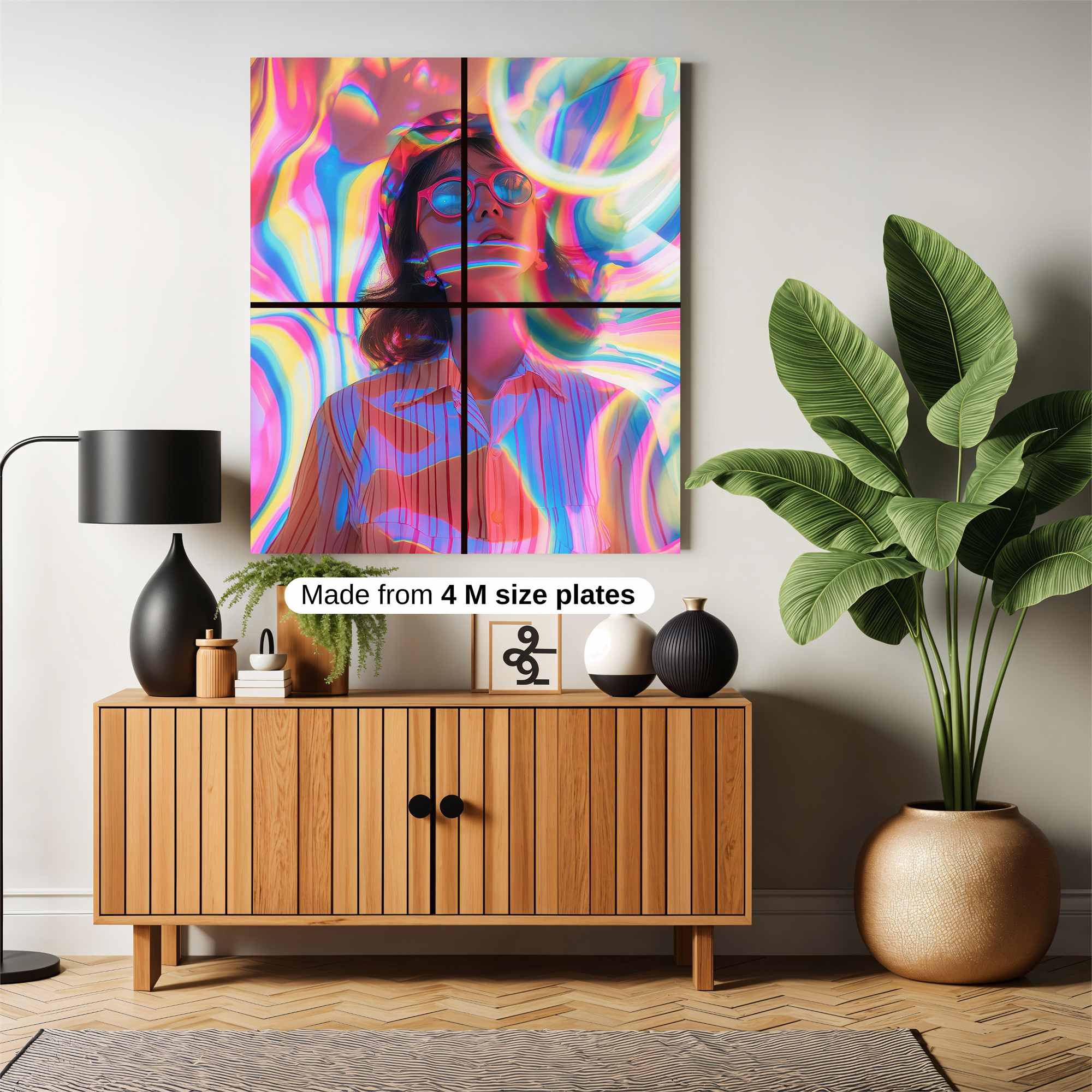 Rainbow Reverie Safe Wall Magnetic / M