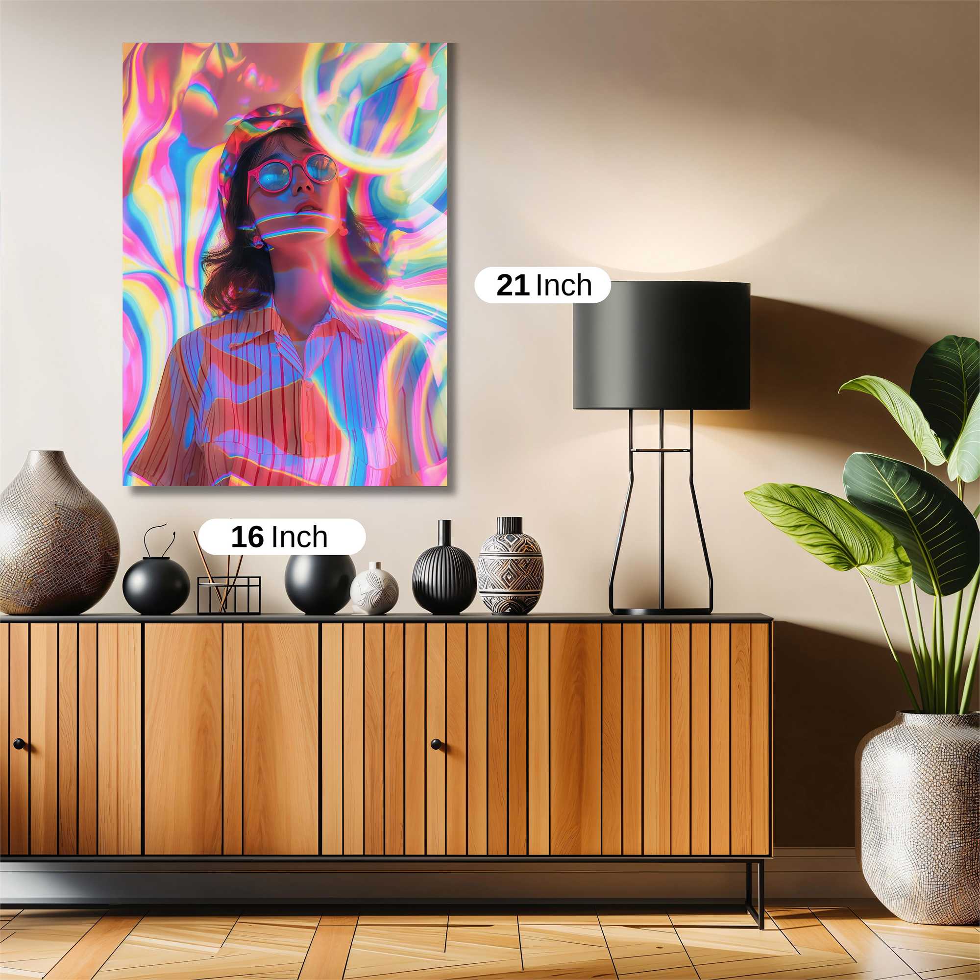 Rainbow Reverie Safe Wall Magnetic / M