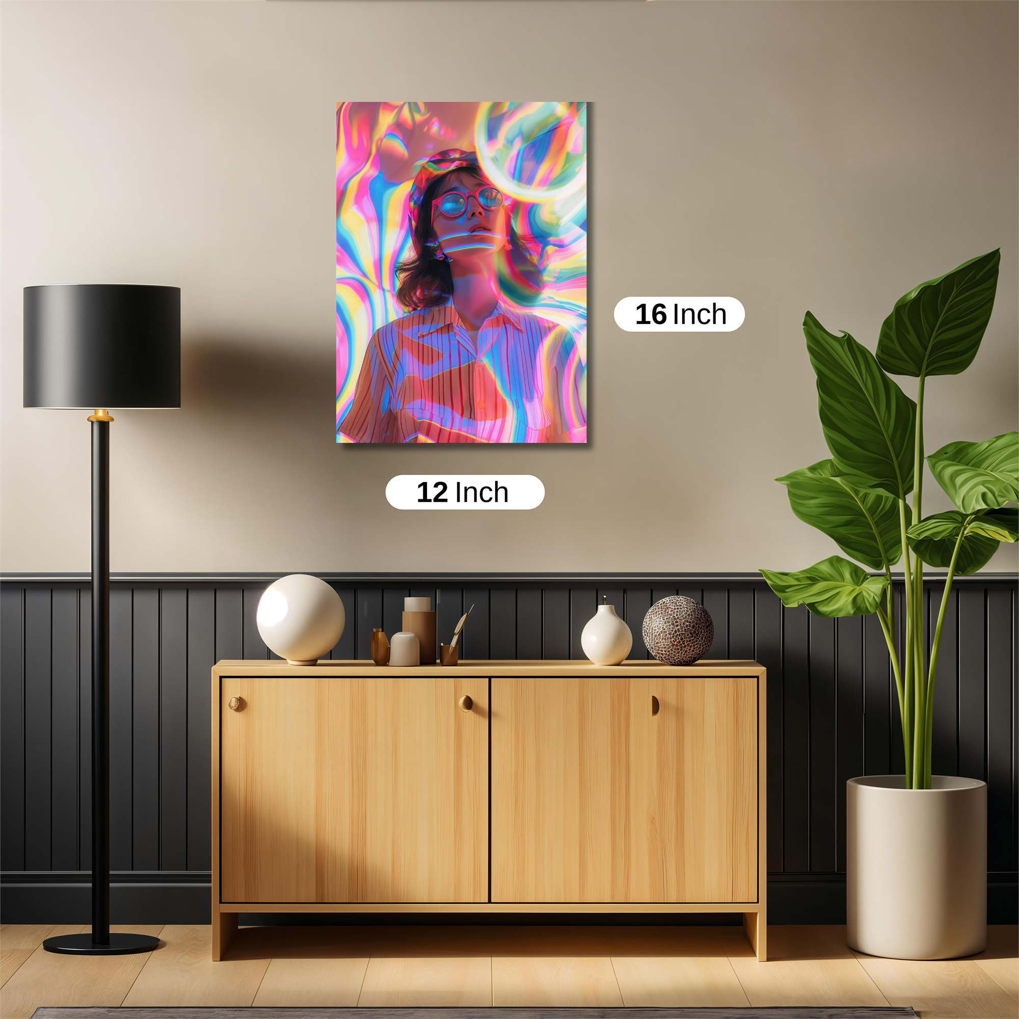 Rainbow Reverie Safe Wall Magnetic / M