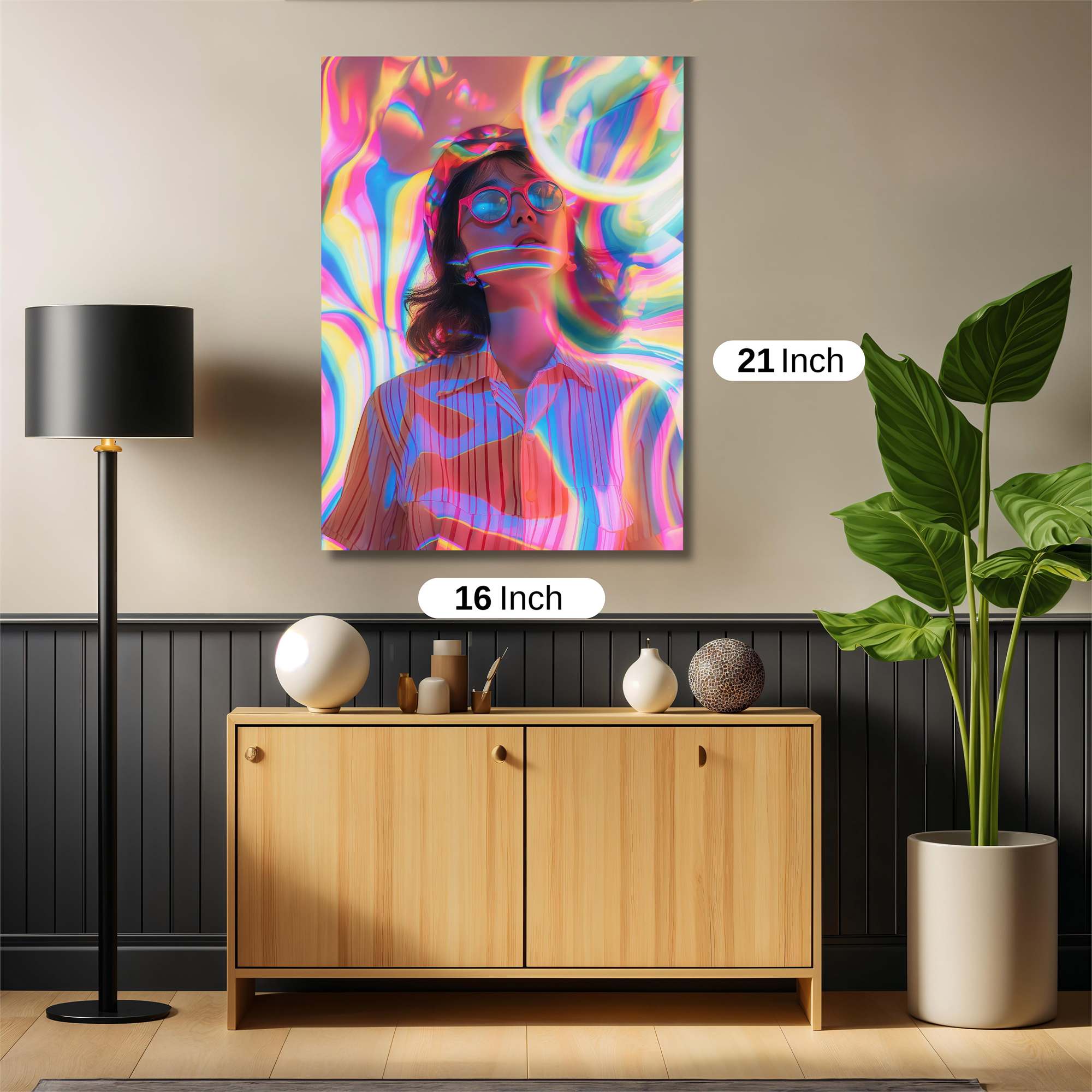 Rainbow Reverie Safe Wall Magnetic / M