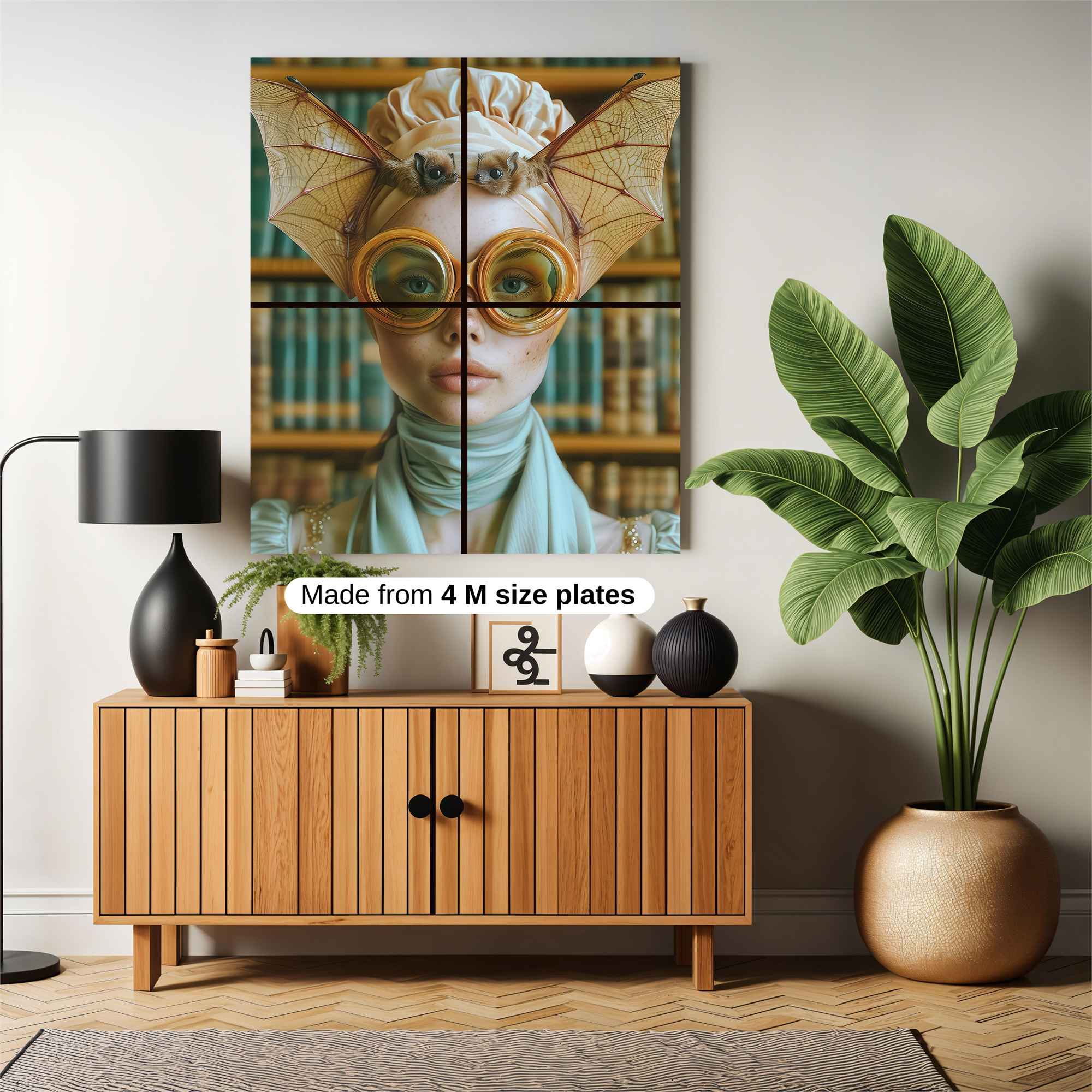 Bat Enigma Safe Wall Magnetic / M