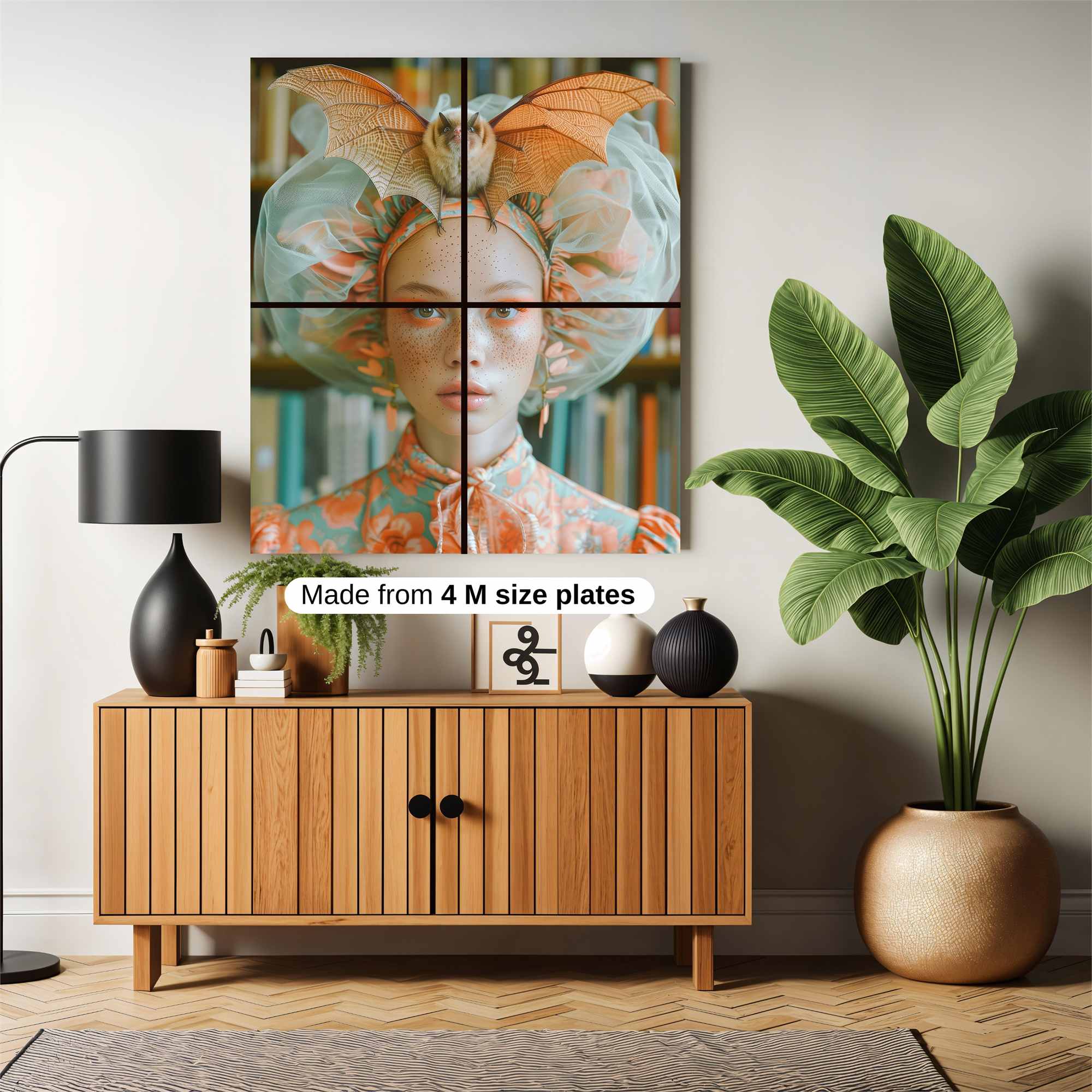 Bat Enchantment Safe Wall Magnetic / M