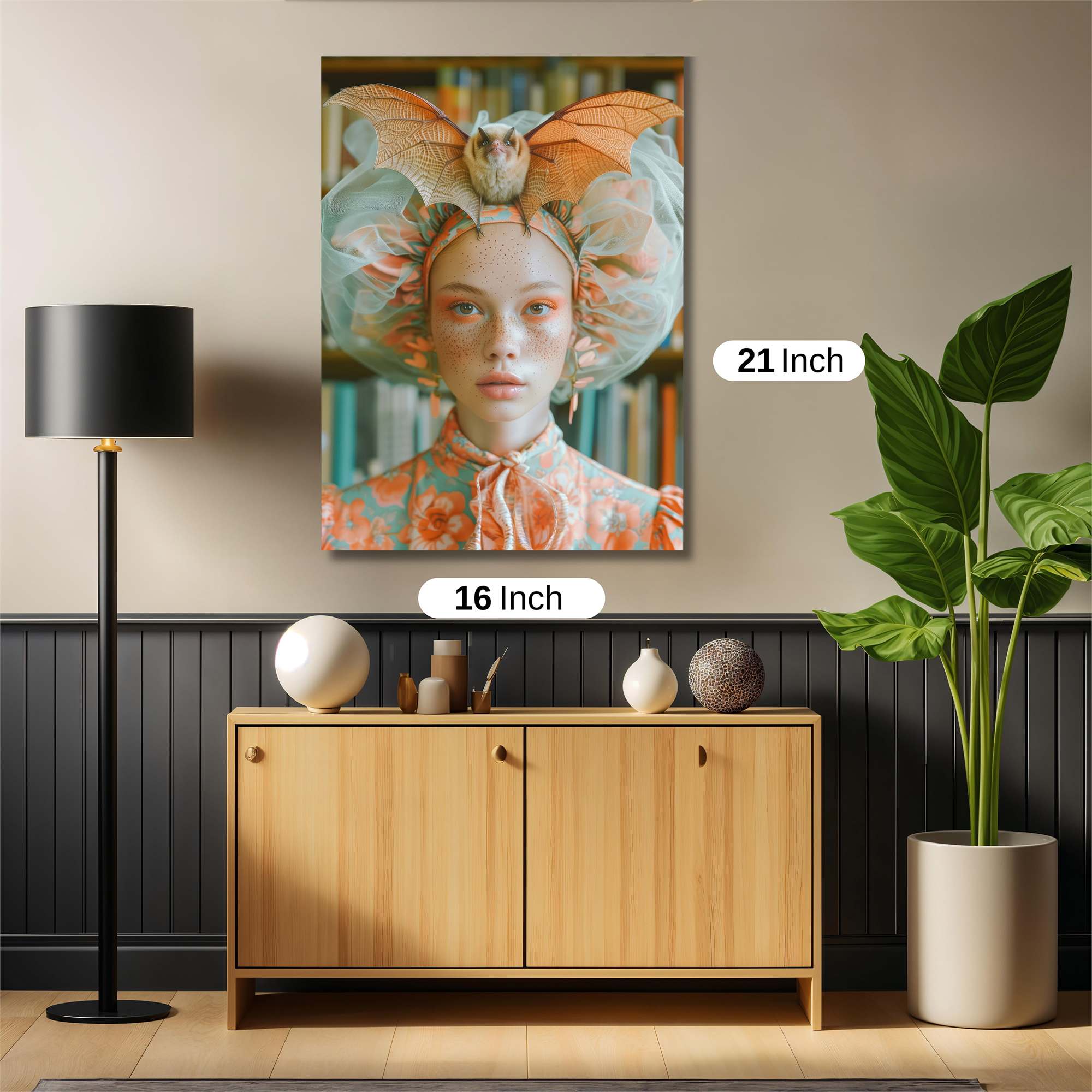 Bat Enchantment Safe Wall Magnetic / M