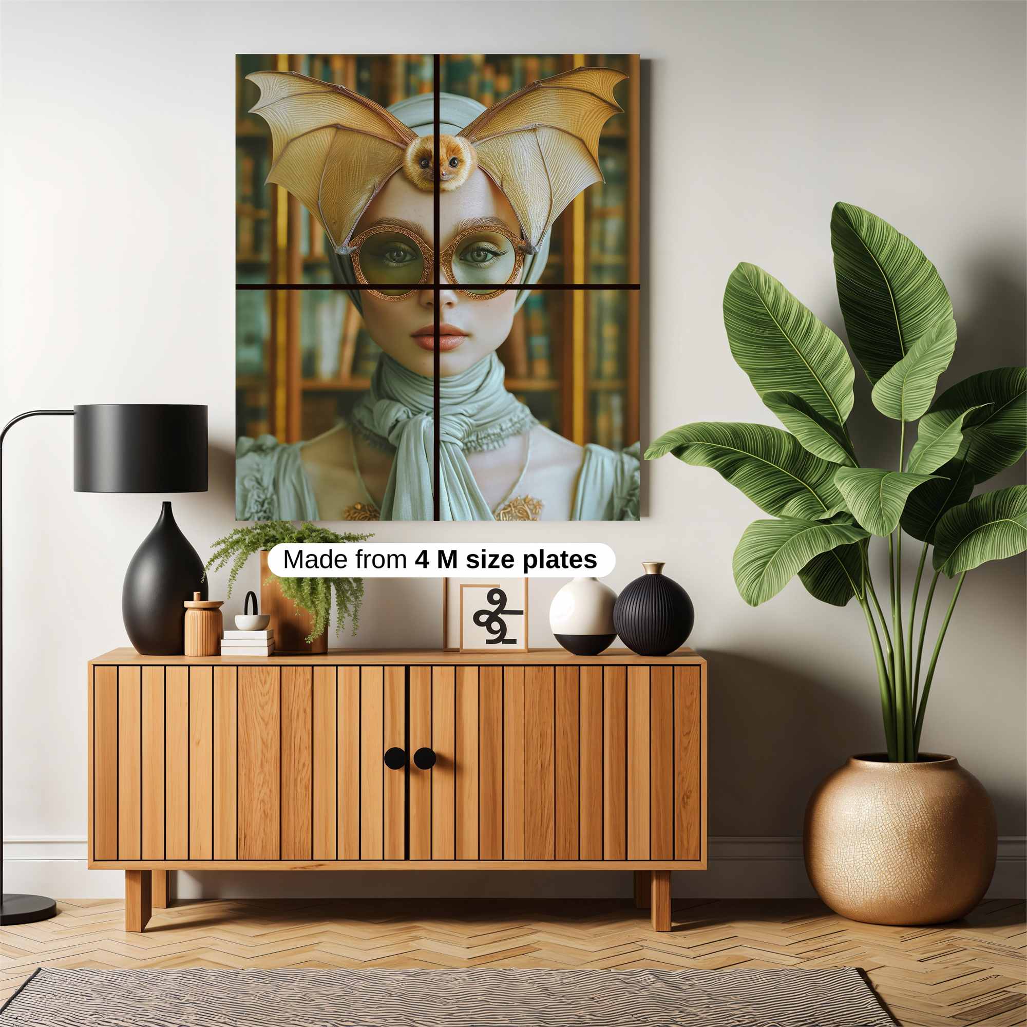 Bat Whimsy Safe Wall Magnetic / M