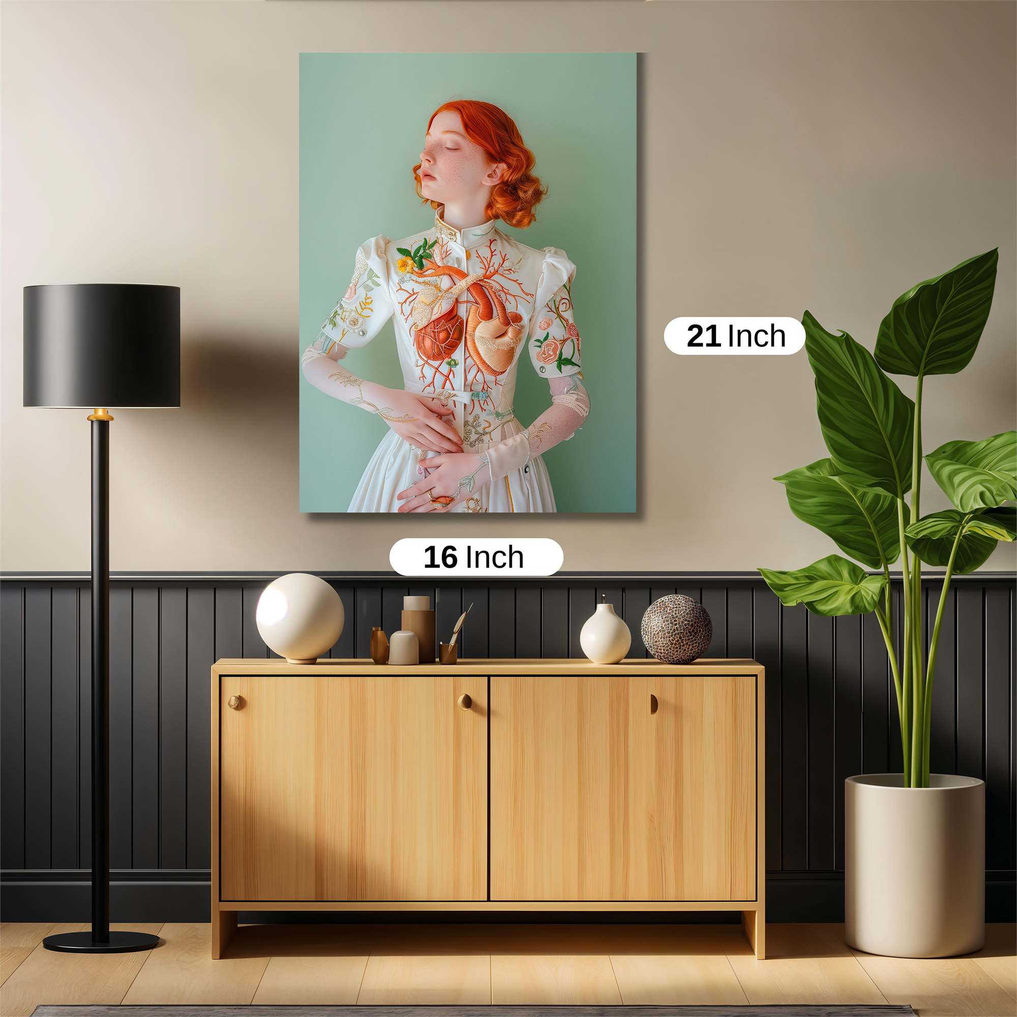 Heartfelt Serenity Safe Wall Magnetic / M