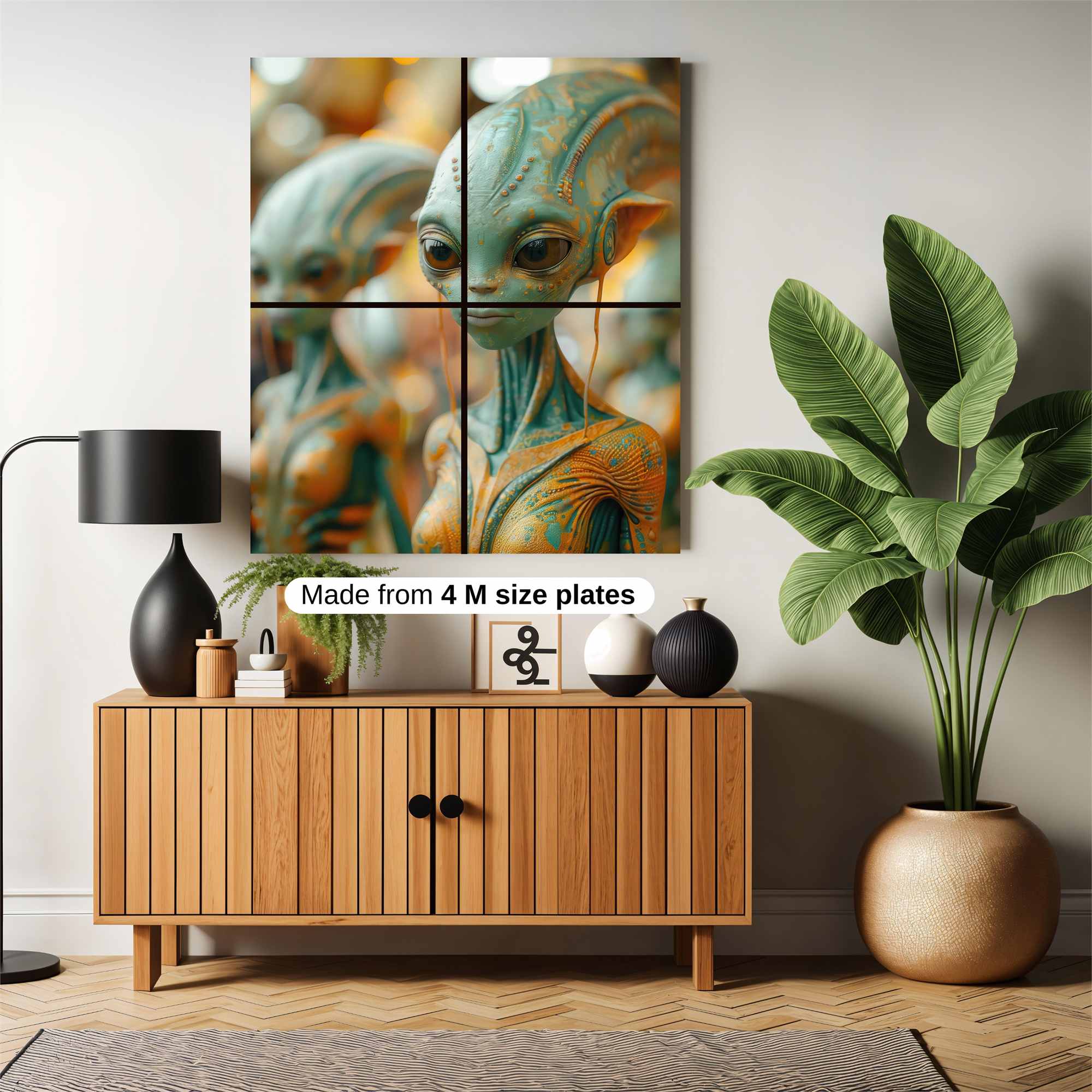 Alien Serenity Safe Wall Magnetic / M