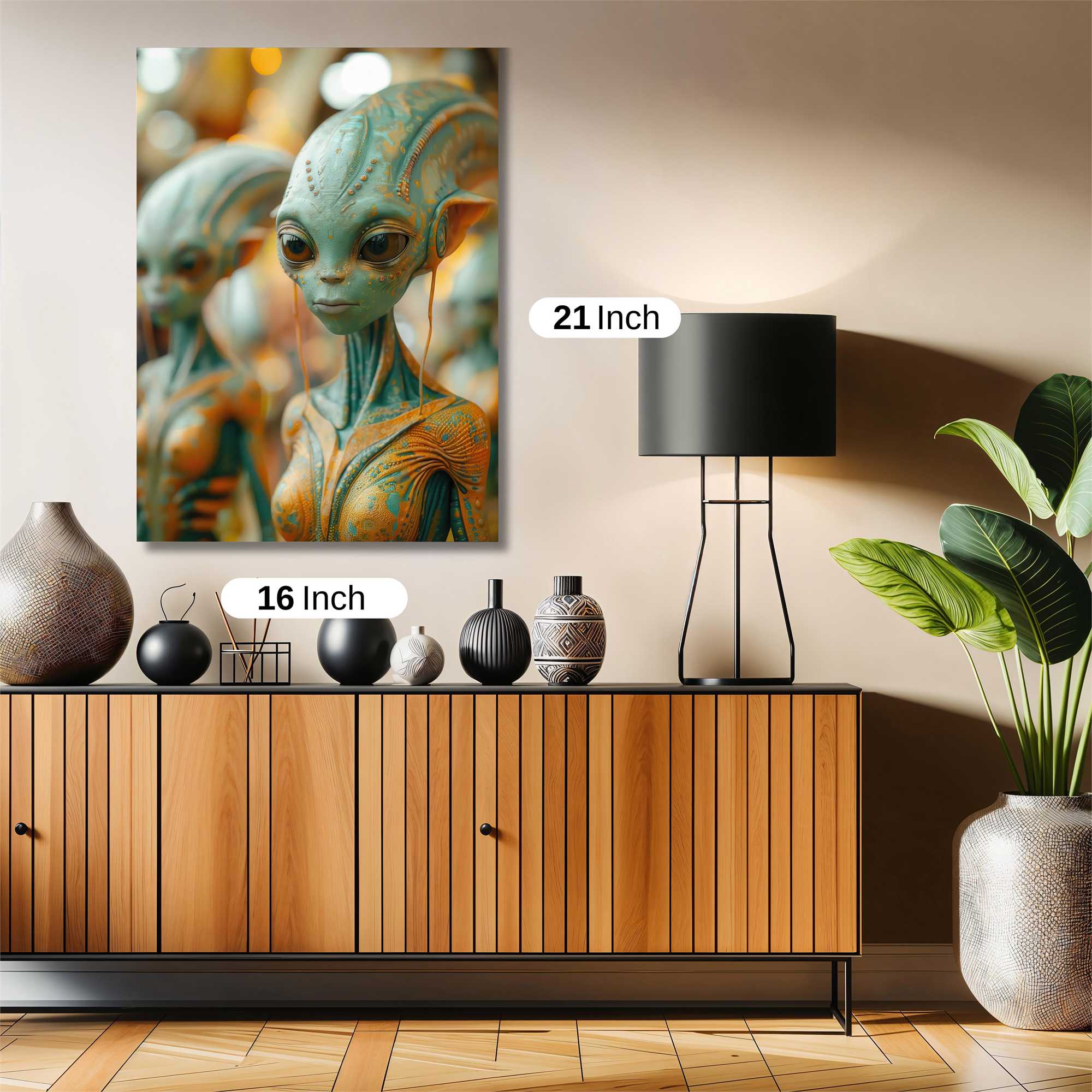 Alien Serenity Safe Wall Magnetic / M