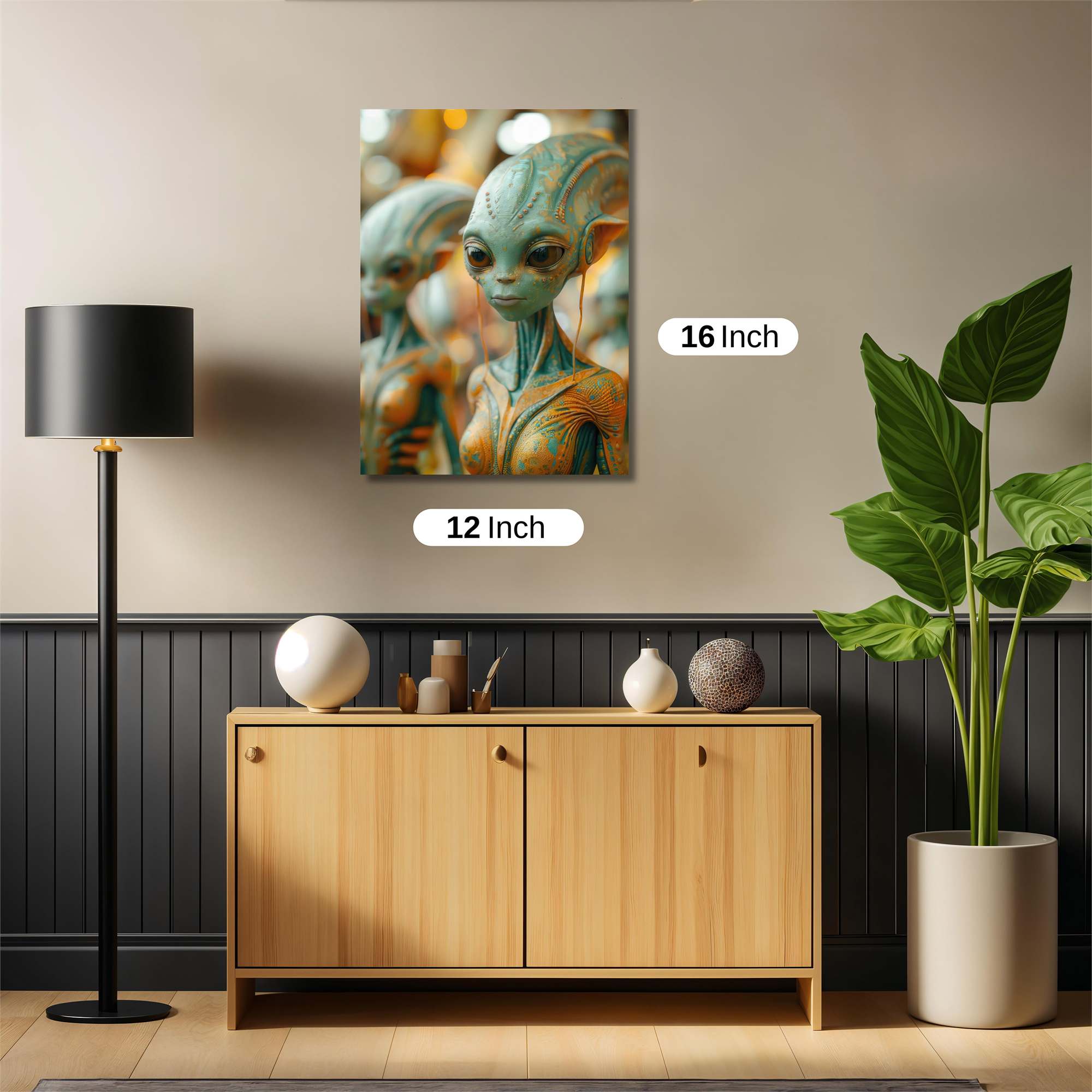 Alien Serenity Safe Wall Magnetic / M