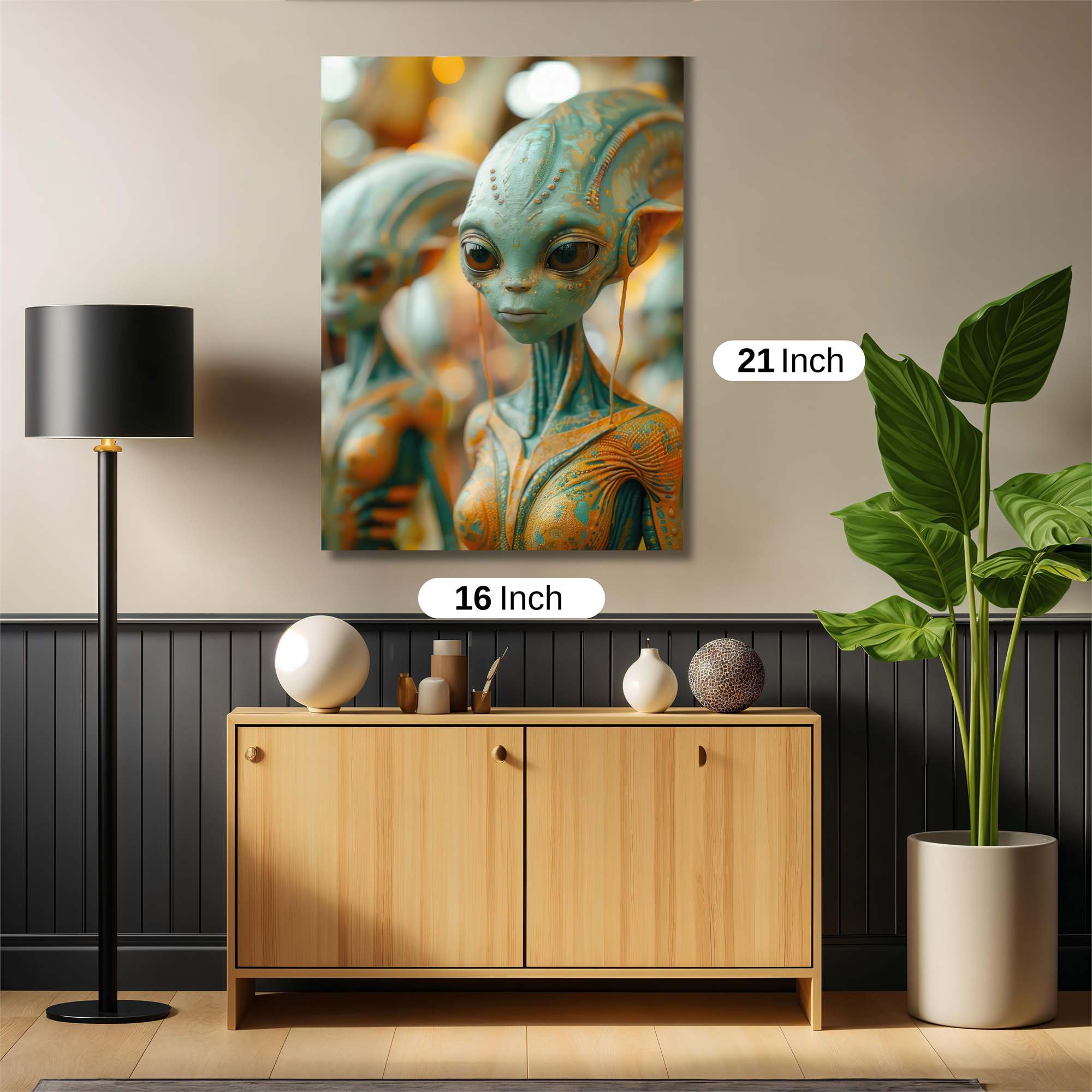 Alien Serenity Safe Wall Magnetic / M