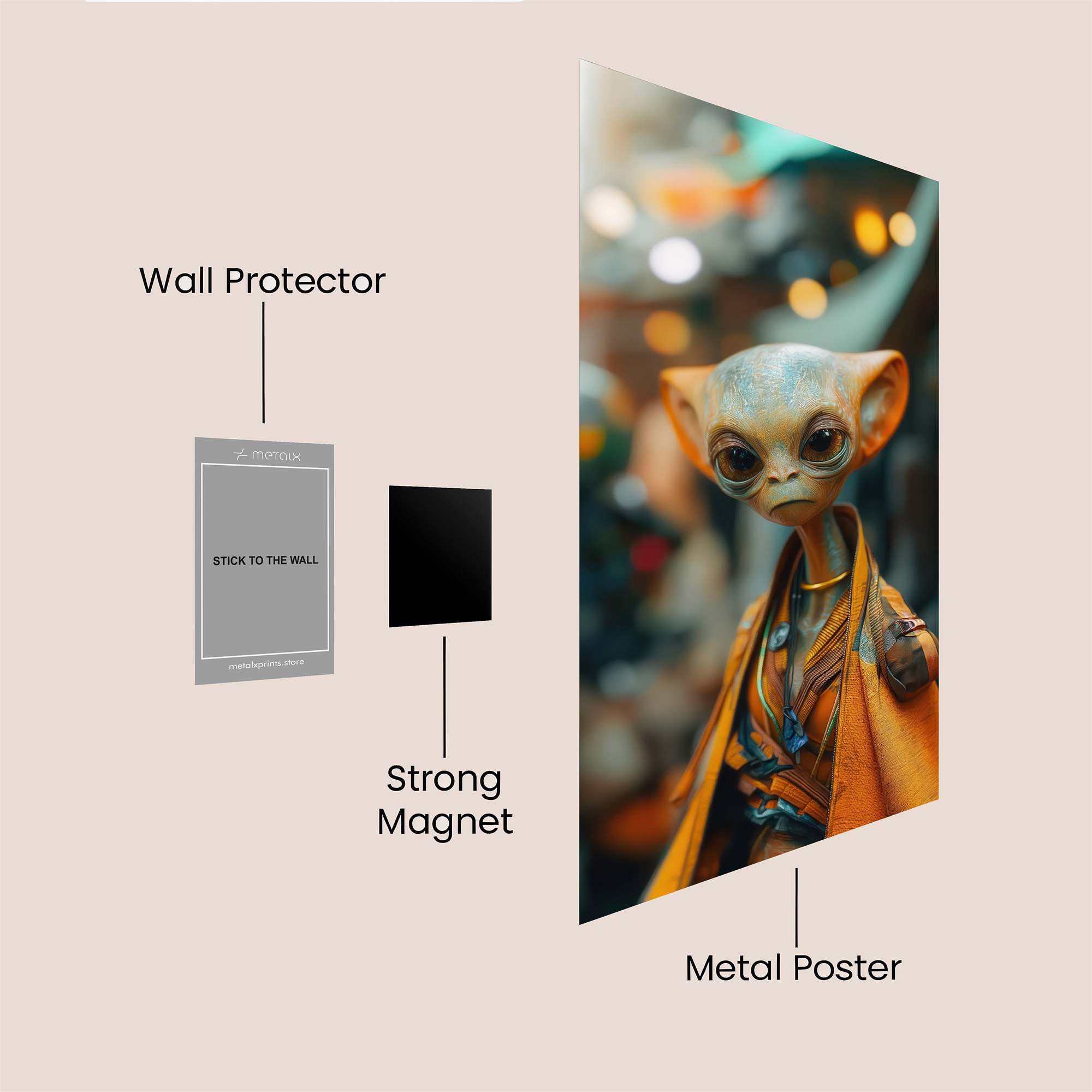 Gnome Enigma Safe Wall Magnetic / M