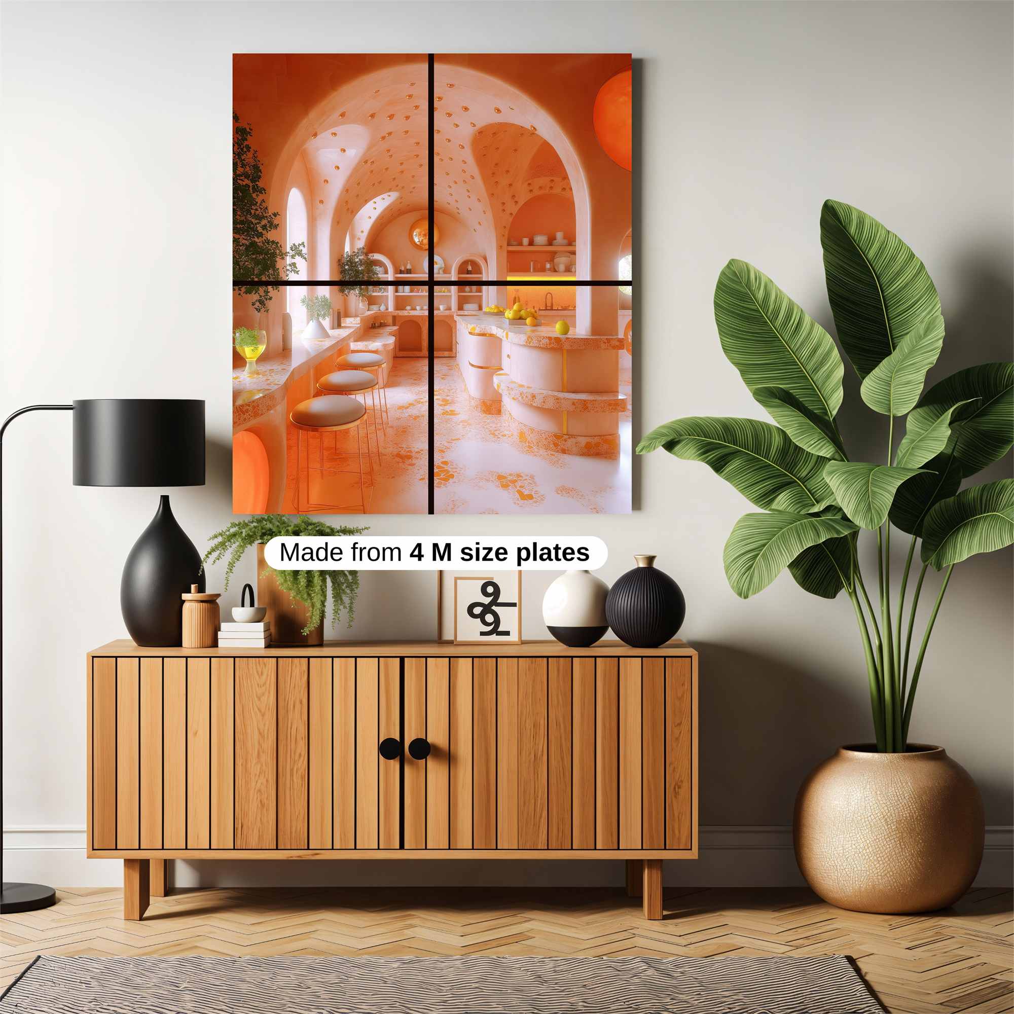 Sunset Serenity Safe Wall Magnetic / M