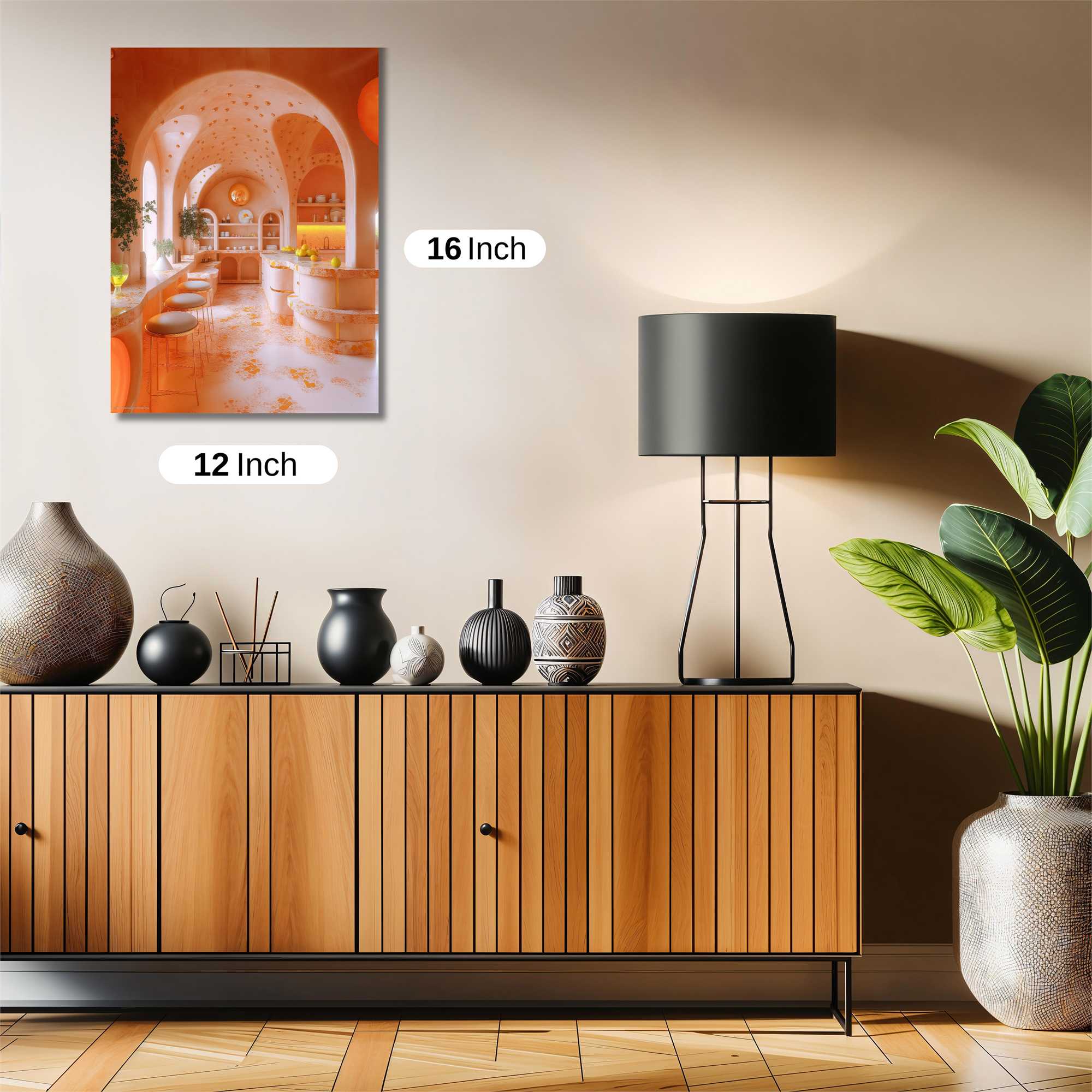 Sunset Serenity Safe Wall Magnetic / M