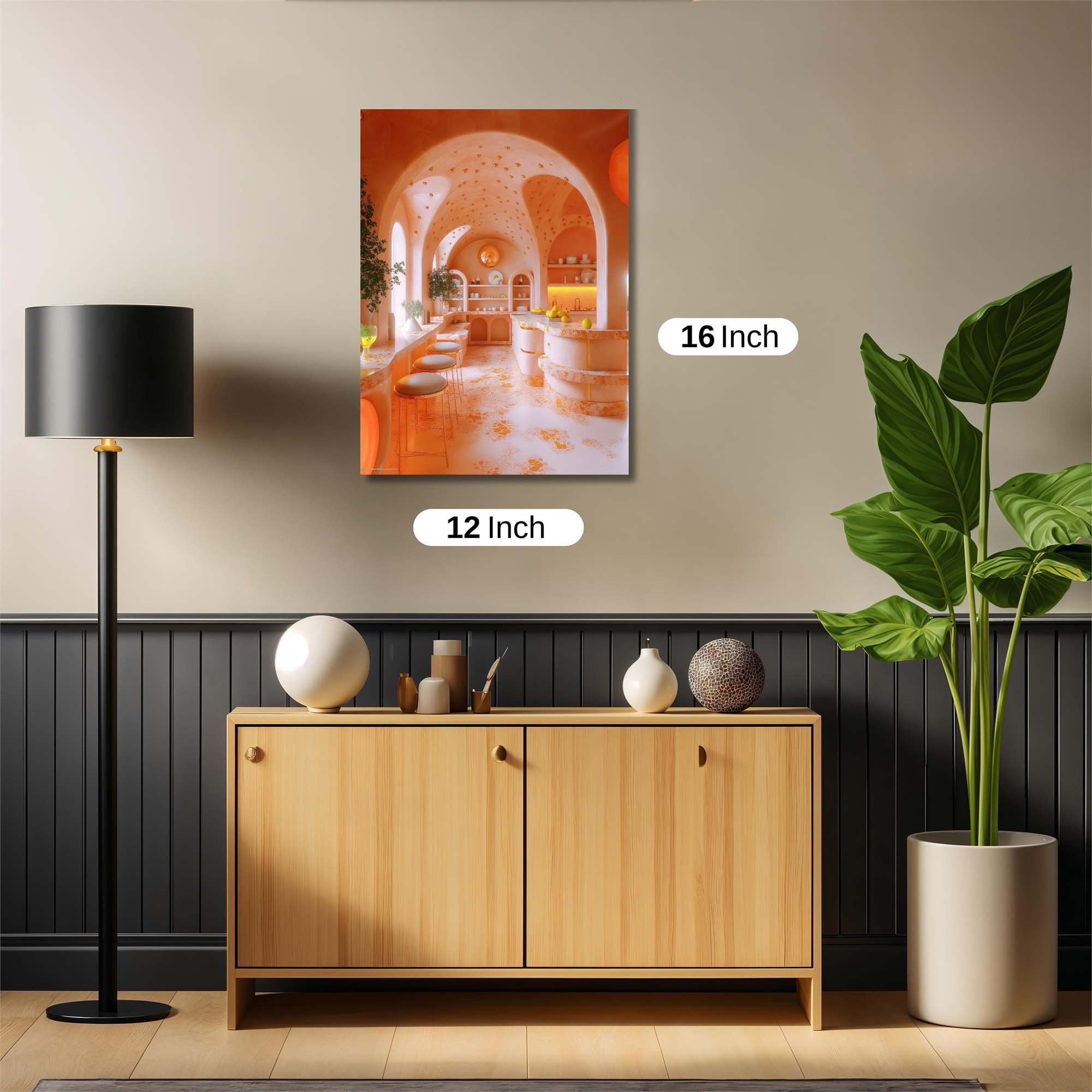 Sunset Serenity Safe Wall Magnetic / M